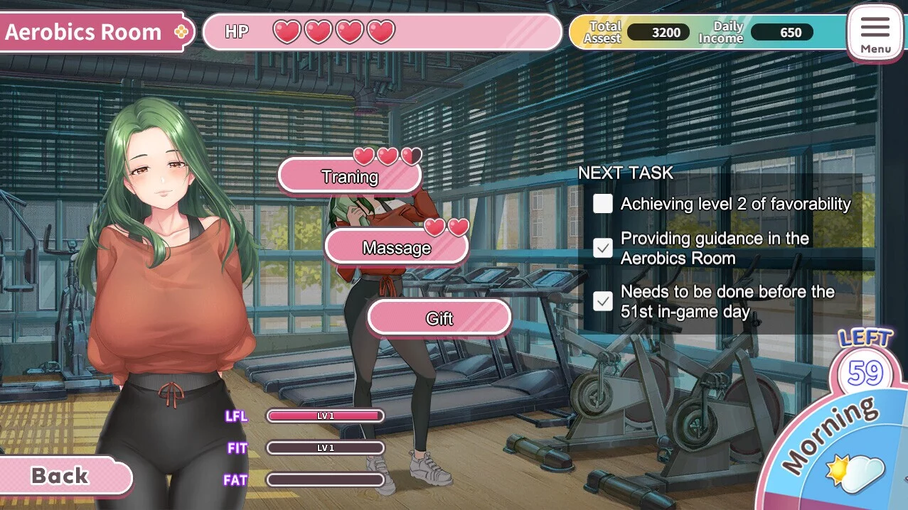 Изображение игры: Love X Crotch X GYM