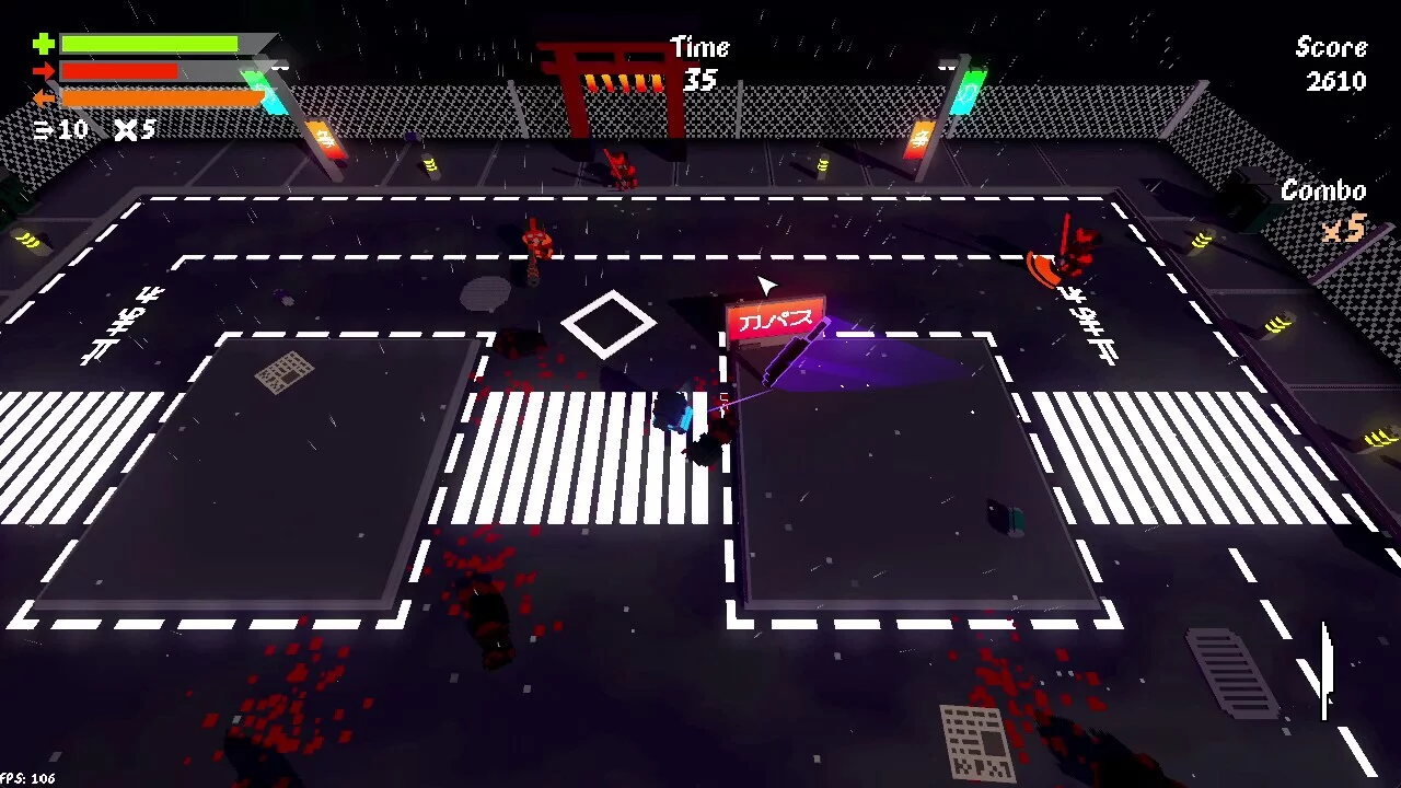 Изображение игры: Katana's Path