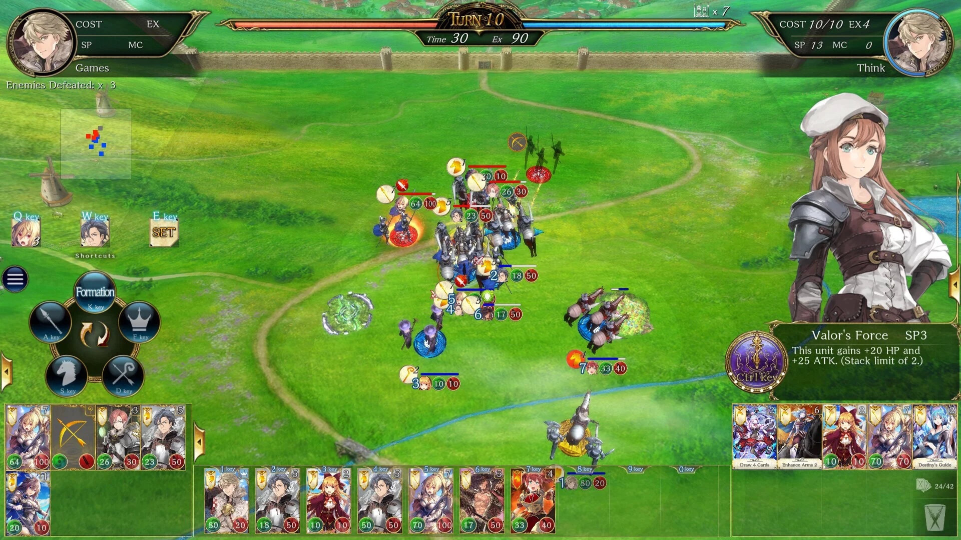 Изображение игры: VALIANT TACTICS EX