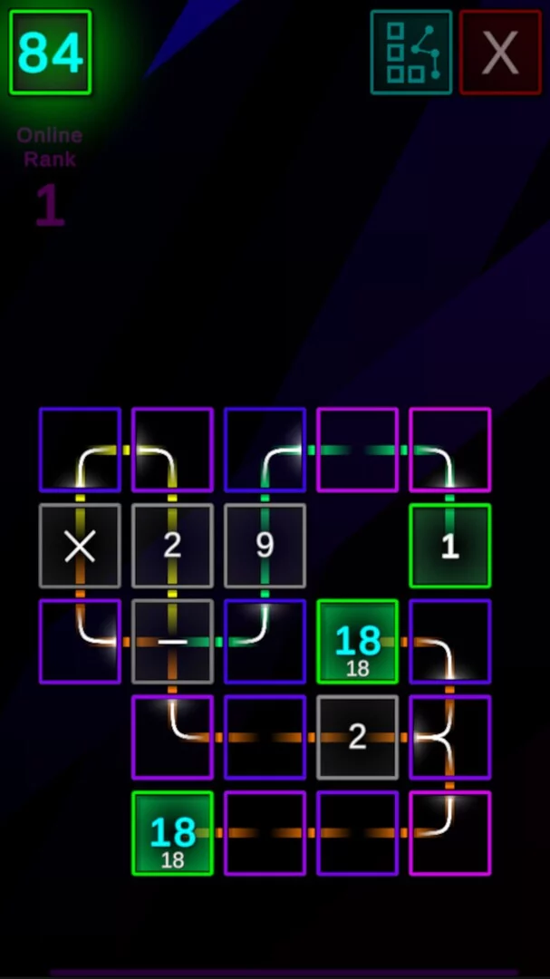 Изображение игры: Math Path Builder
