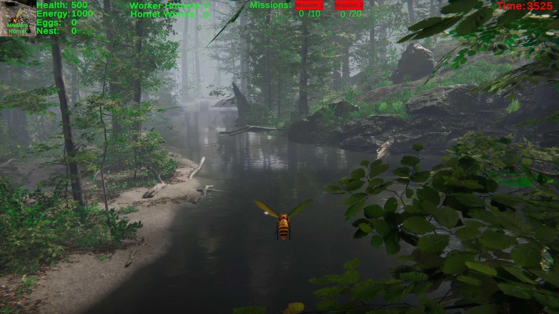 Изображение игры: Giant Hornet