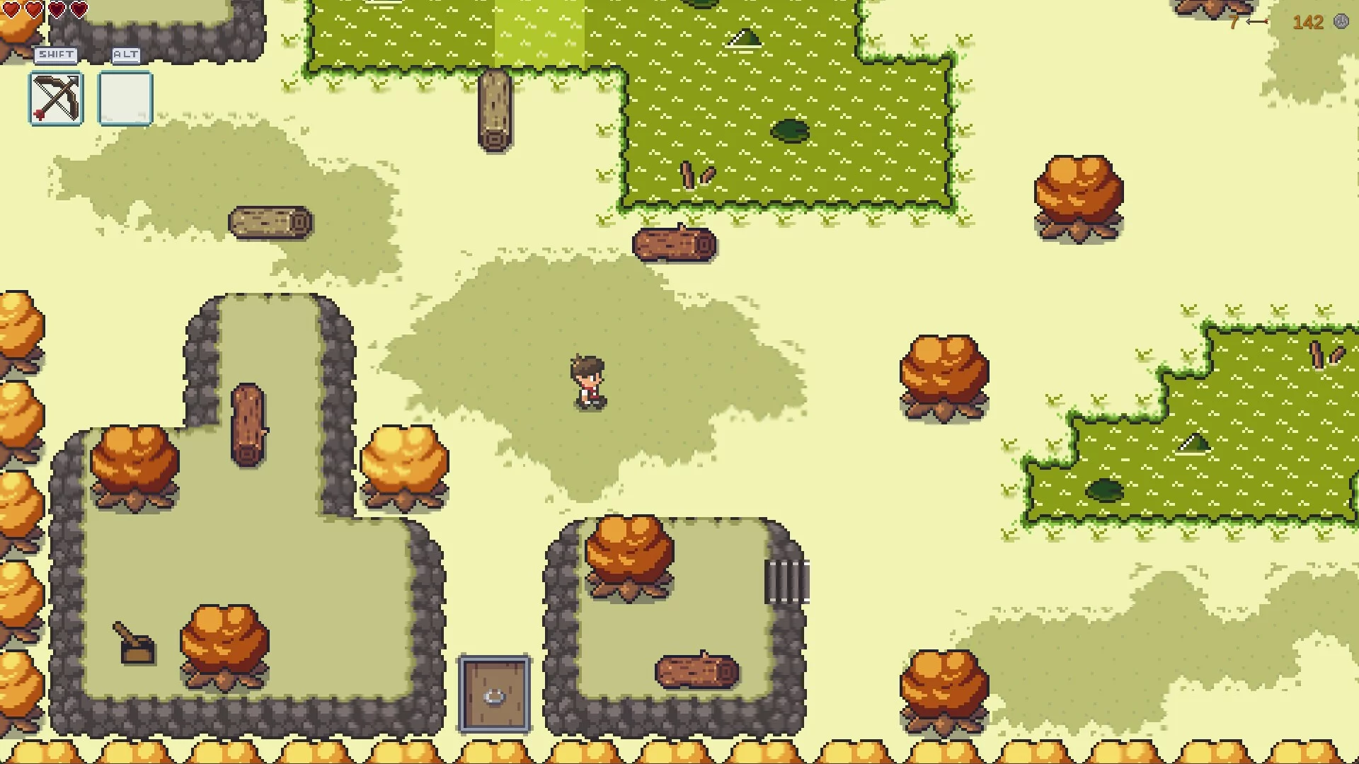 Изображение игры: Adventure of Rikka - The Cursed Kingdom