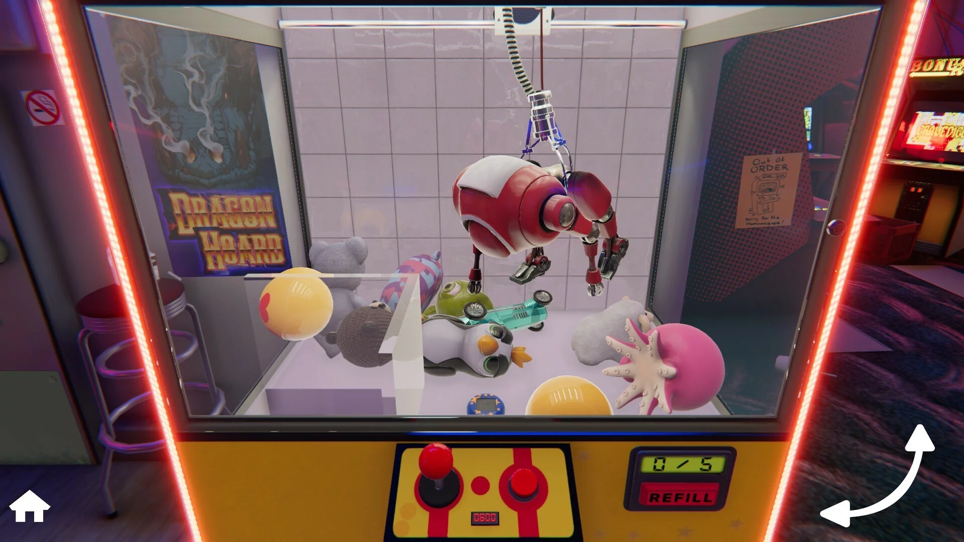 Изображение игры: Claw Machine Sim
