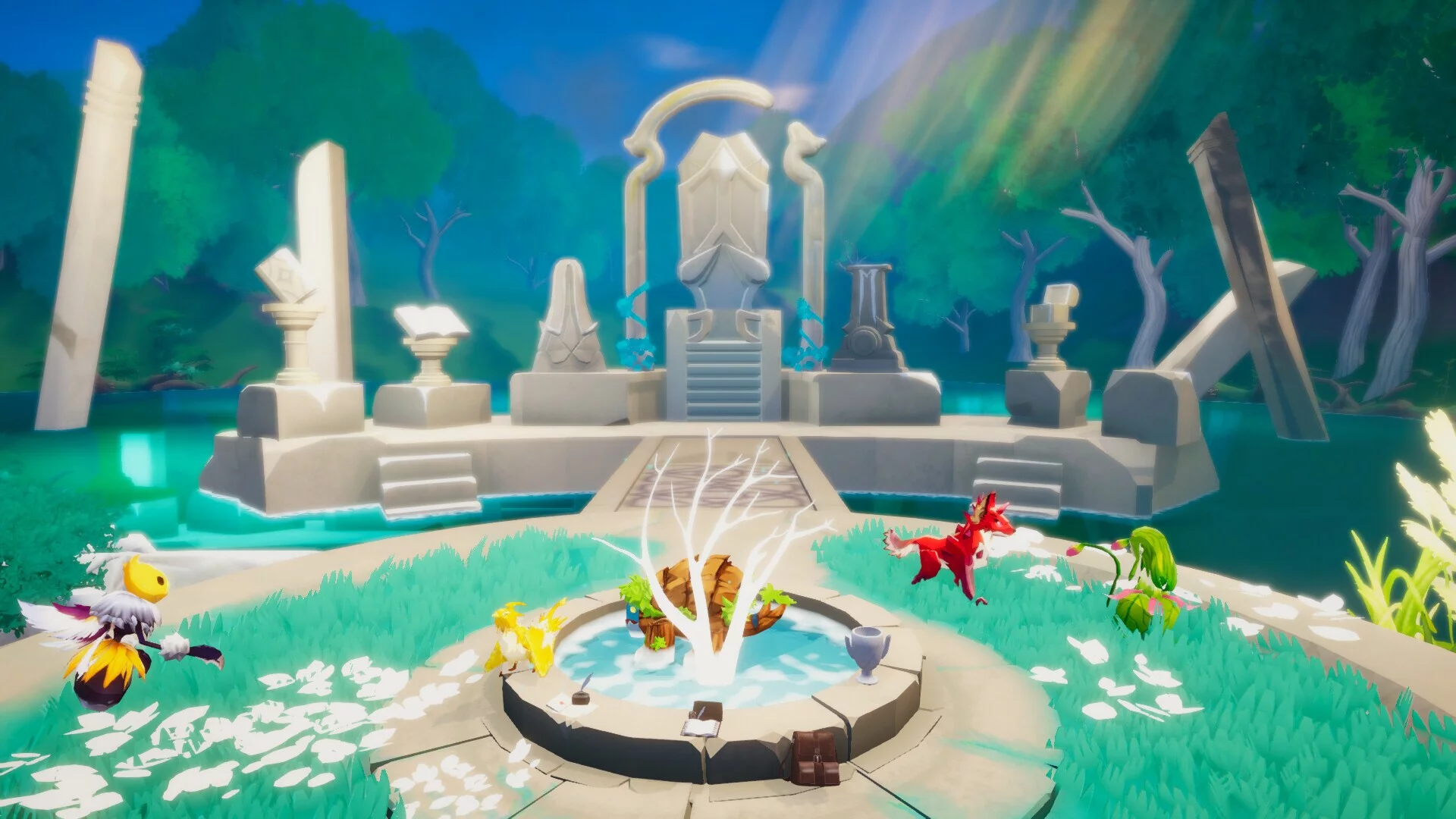 Изображение игры: 虚国：元灵召唤 Virtual country: Yuan fairy summon