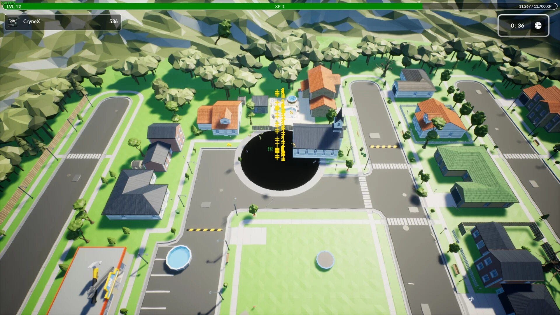 Изображение игры: Black Hole Void