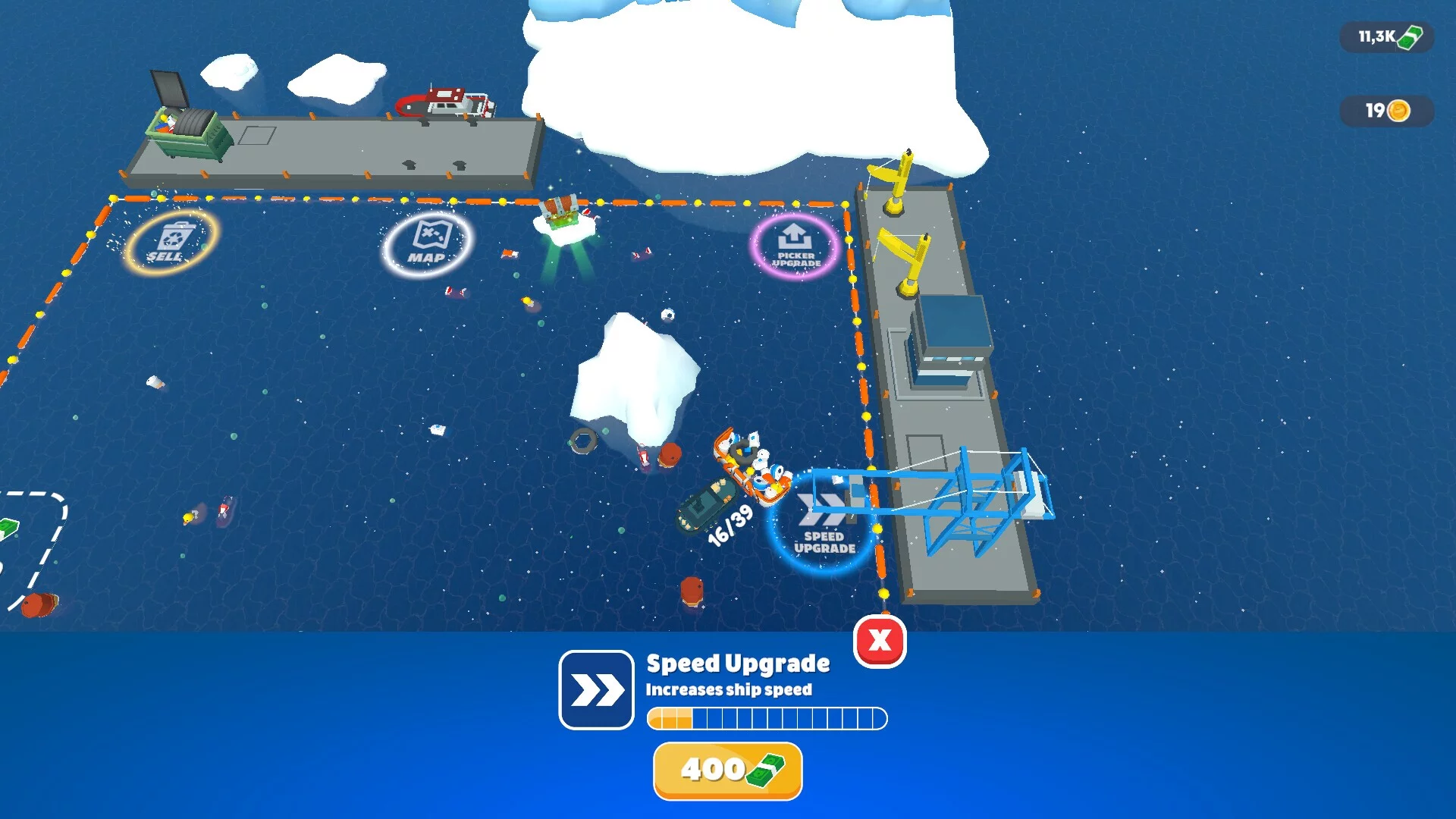 Изображение игры: Clean the Sea!