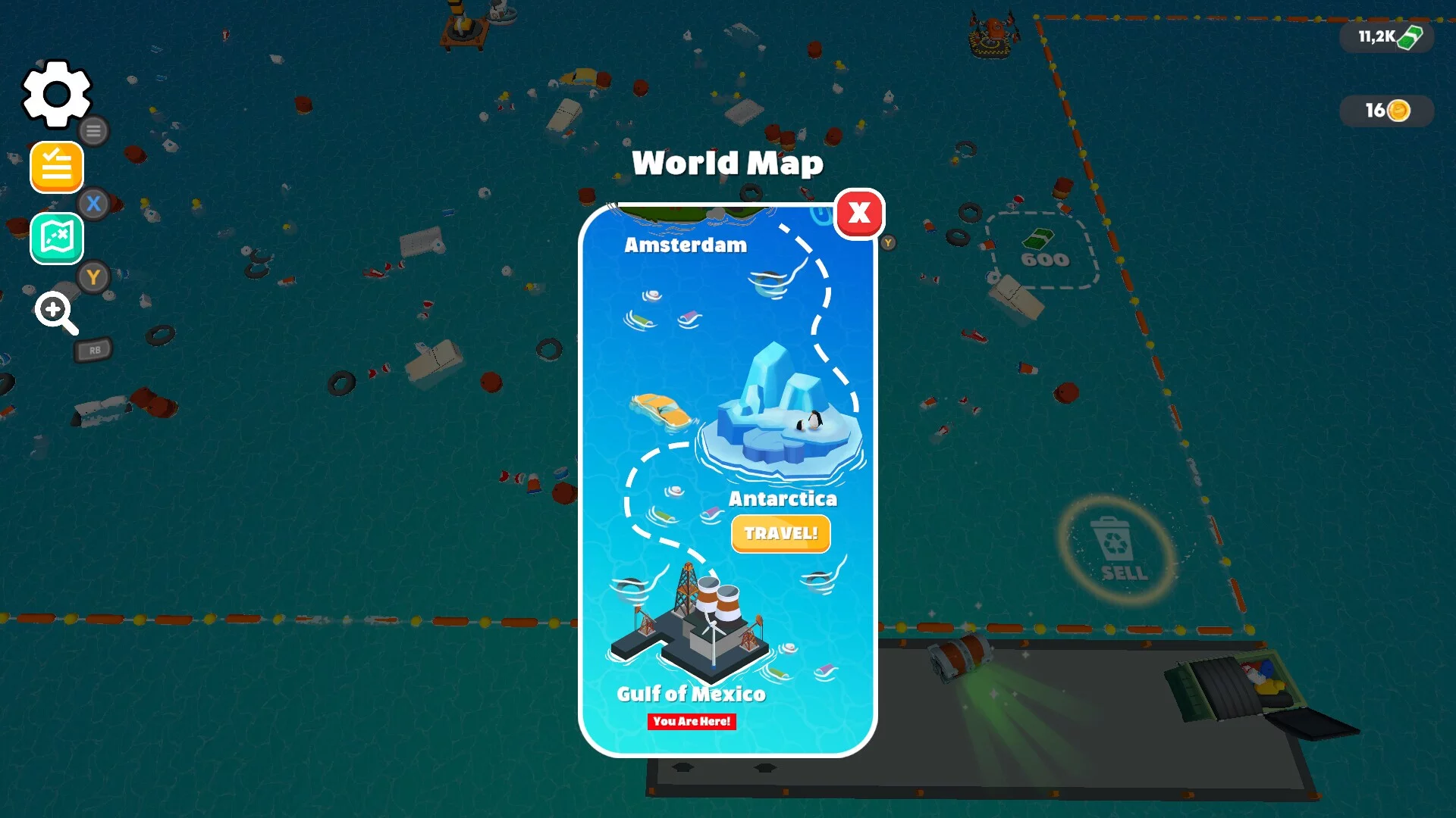 Изображение игры: Clean the Sea!