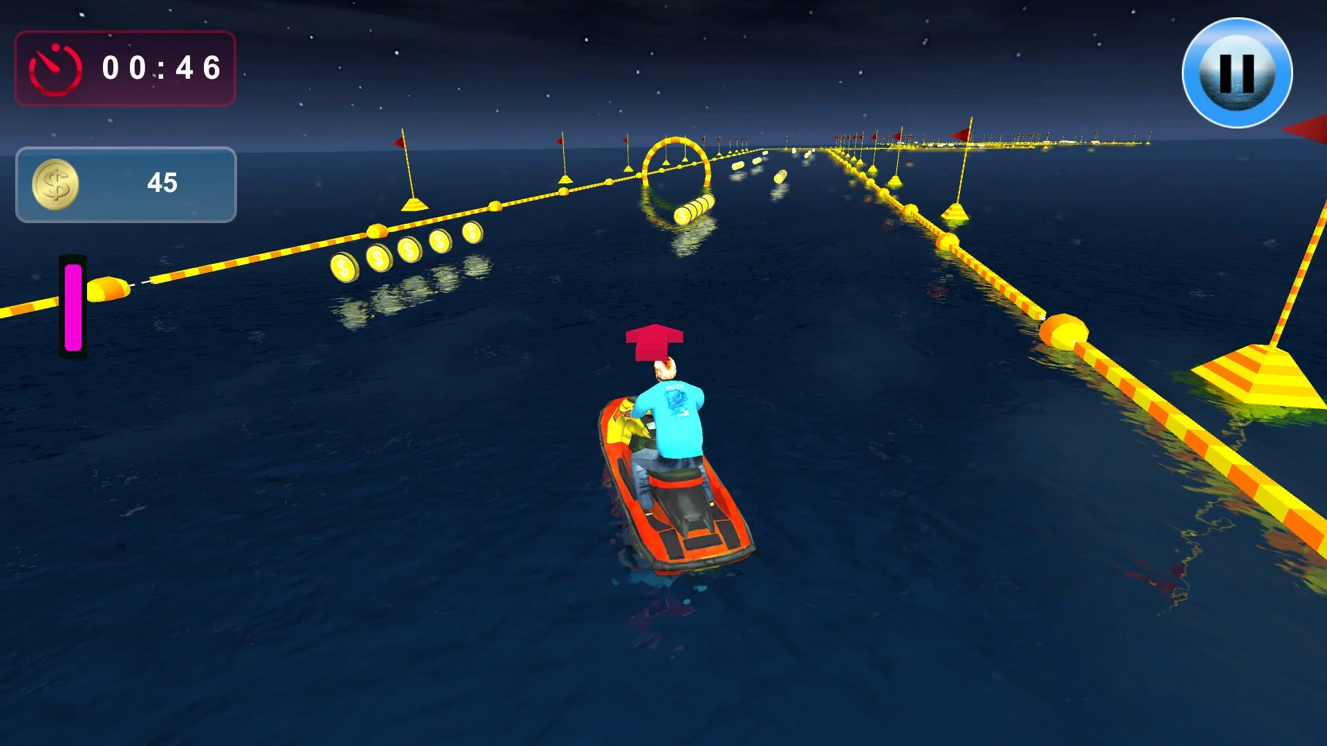 Изображение игры: Jet Skiing Race