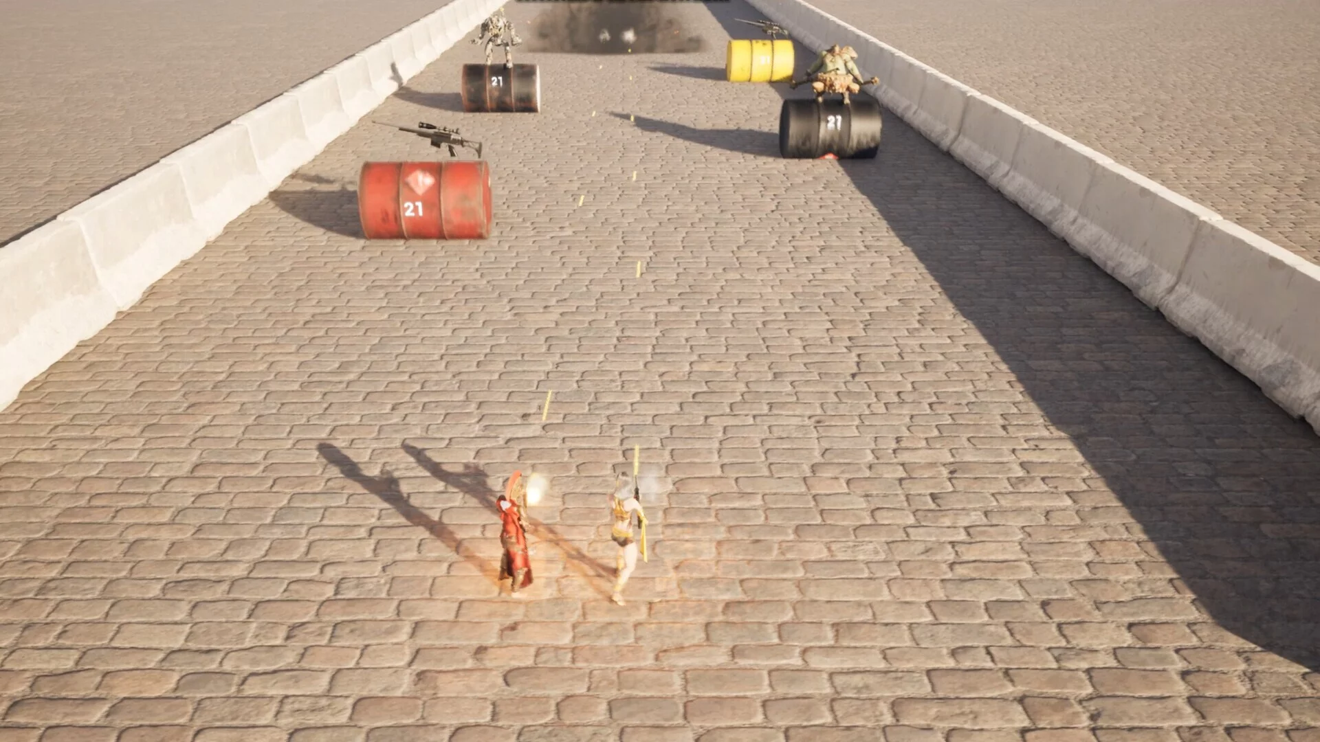 Изображение игры: Shoot The Barrel - BING BANG BOOM