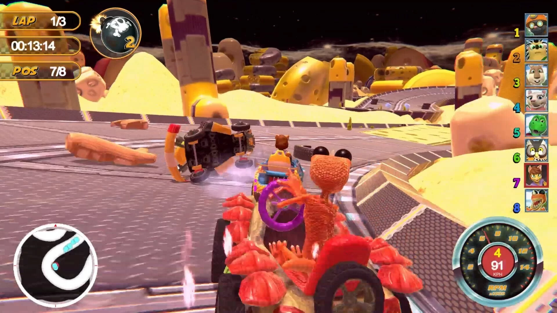Изображение игры: Animal Kart Racer 2