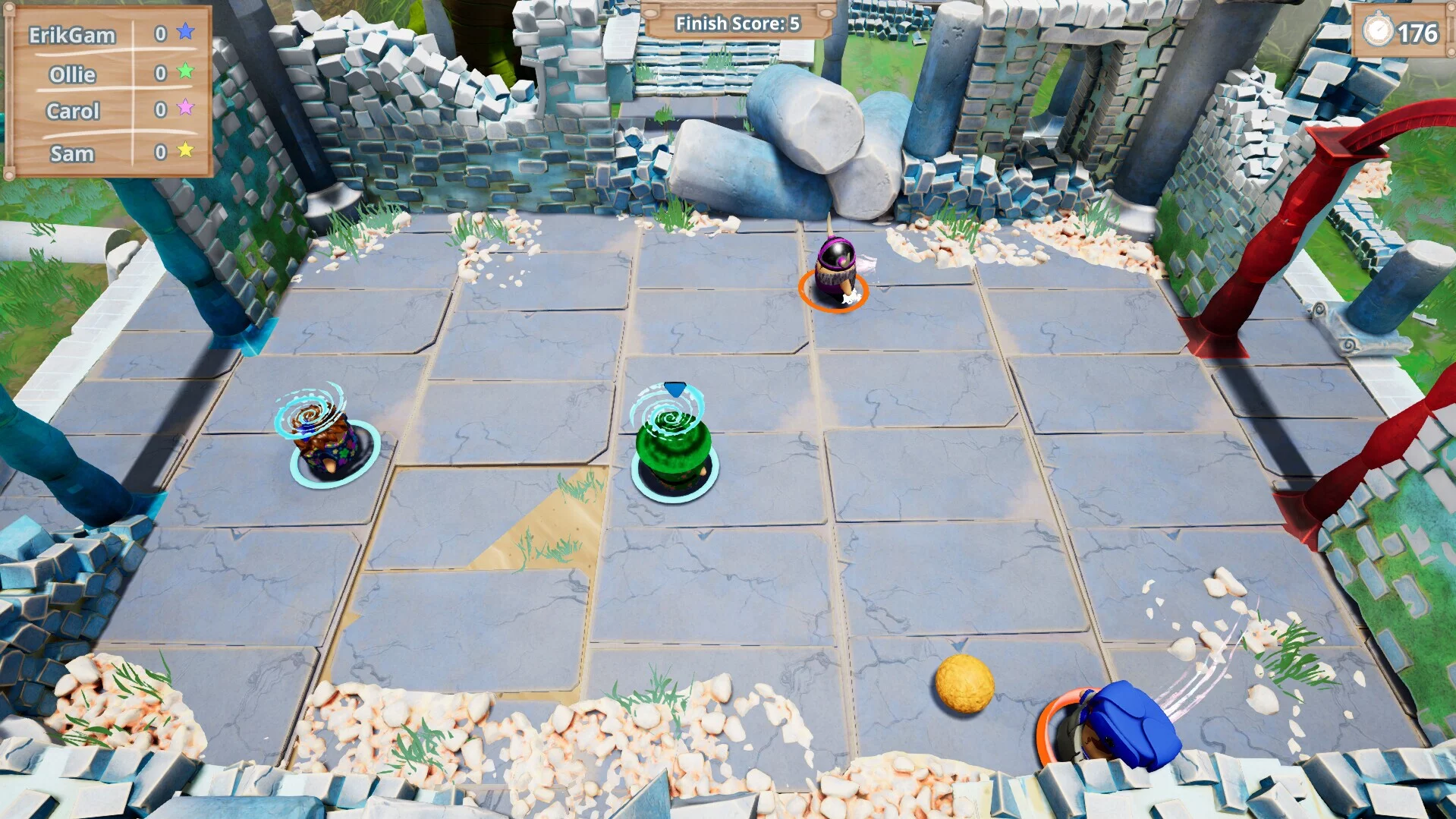 Изображение игры: Potato Arena