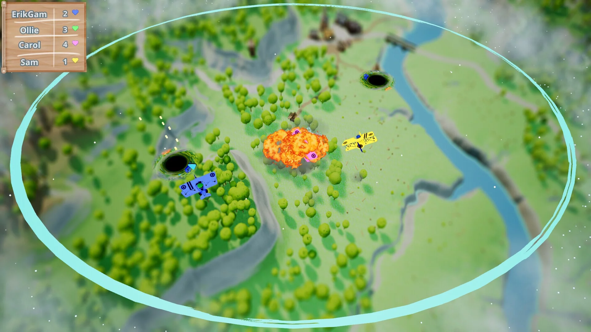 Изображение игры: Potato Arena