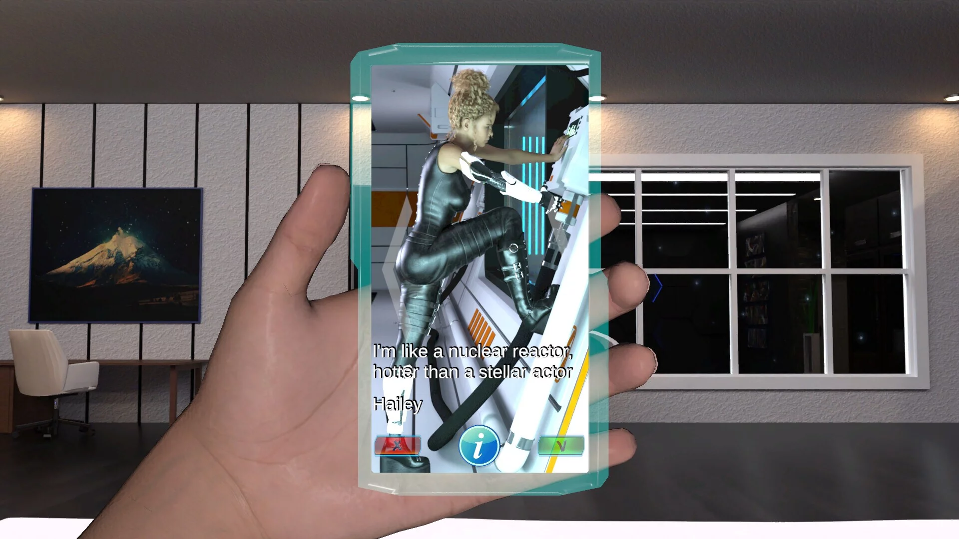 Изображение игры: Galactic dating: Harem in space station