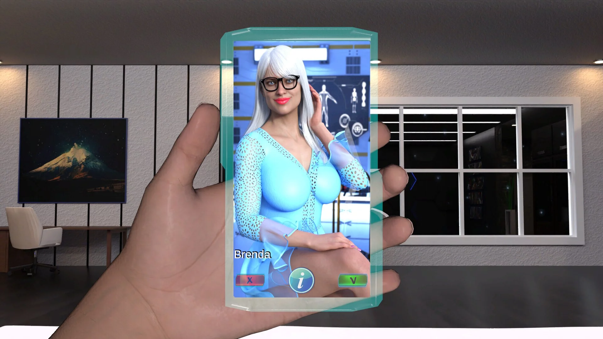 Изображение игры: Galactic dating: Harem in space station