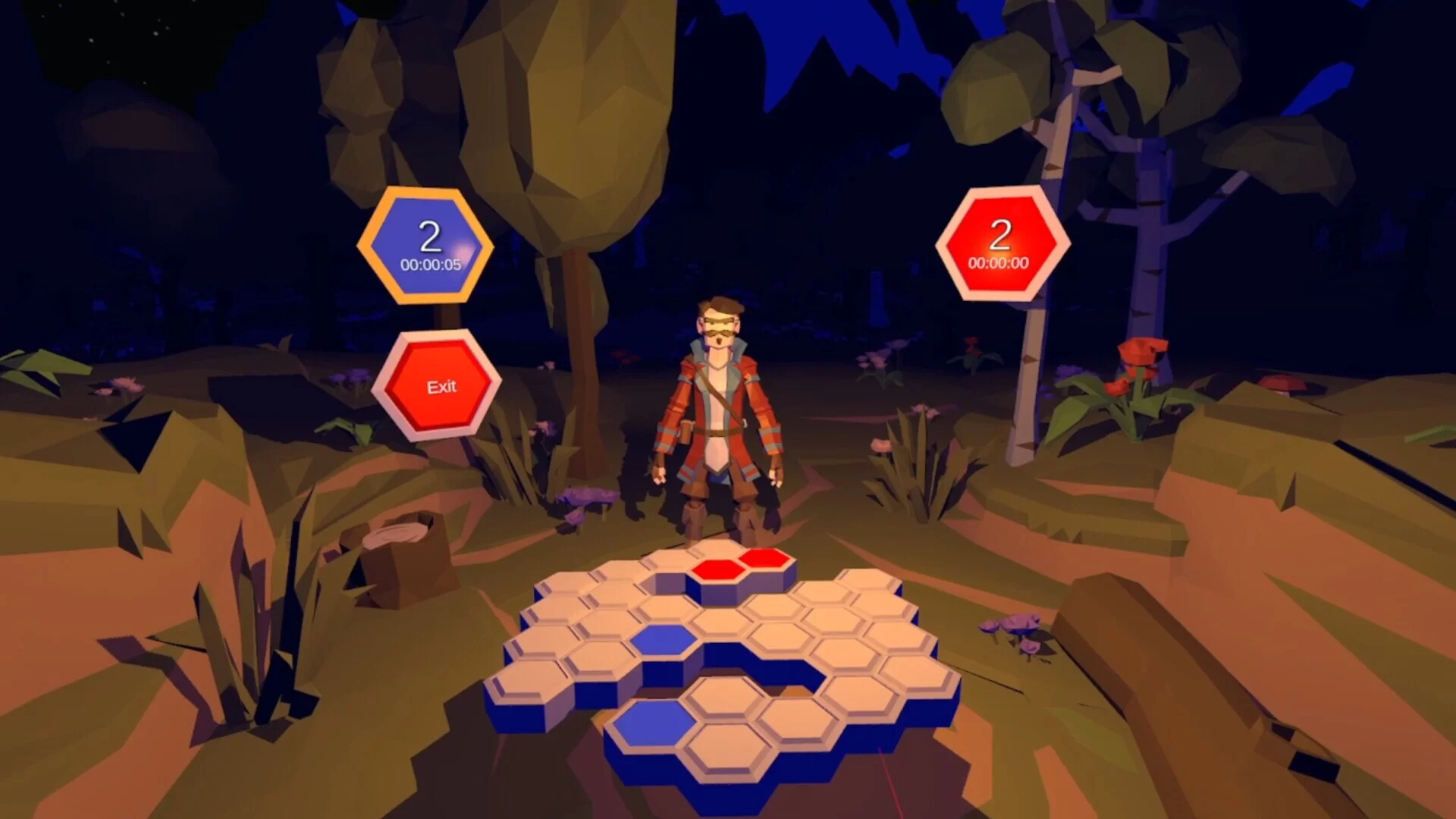 Изображение игры: Hexagon Ultra VR