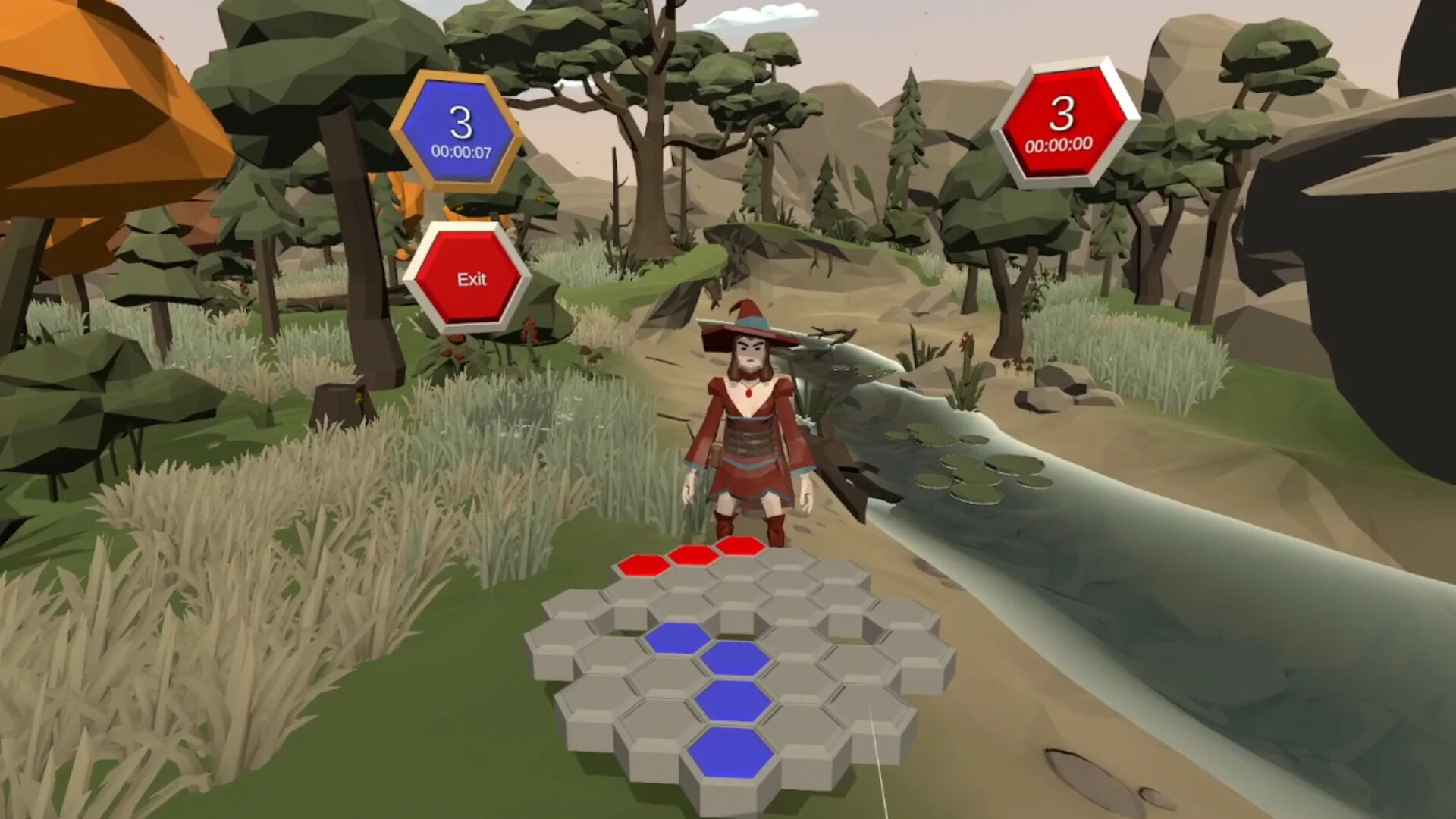 Изображение игры: Hexagon Ultra VR