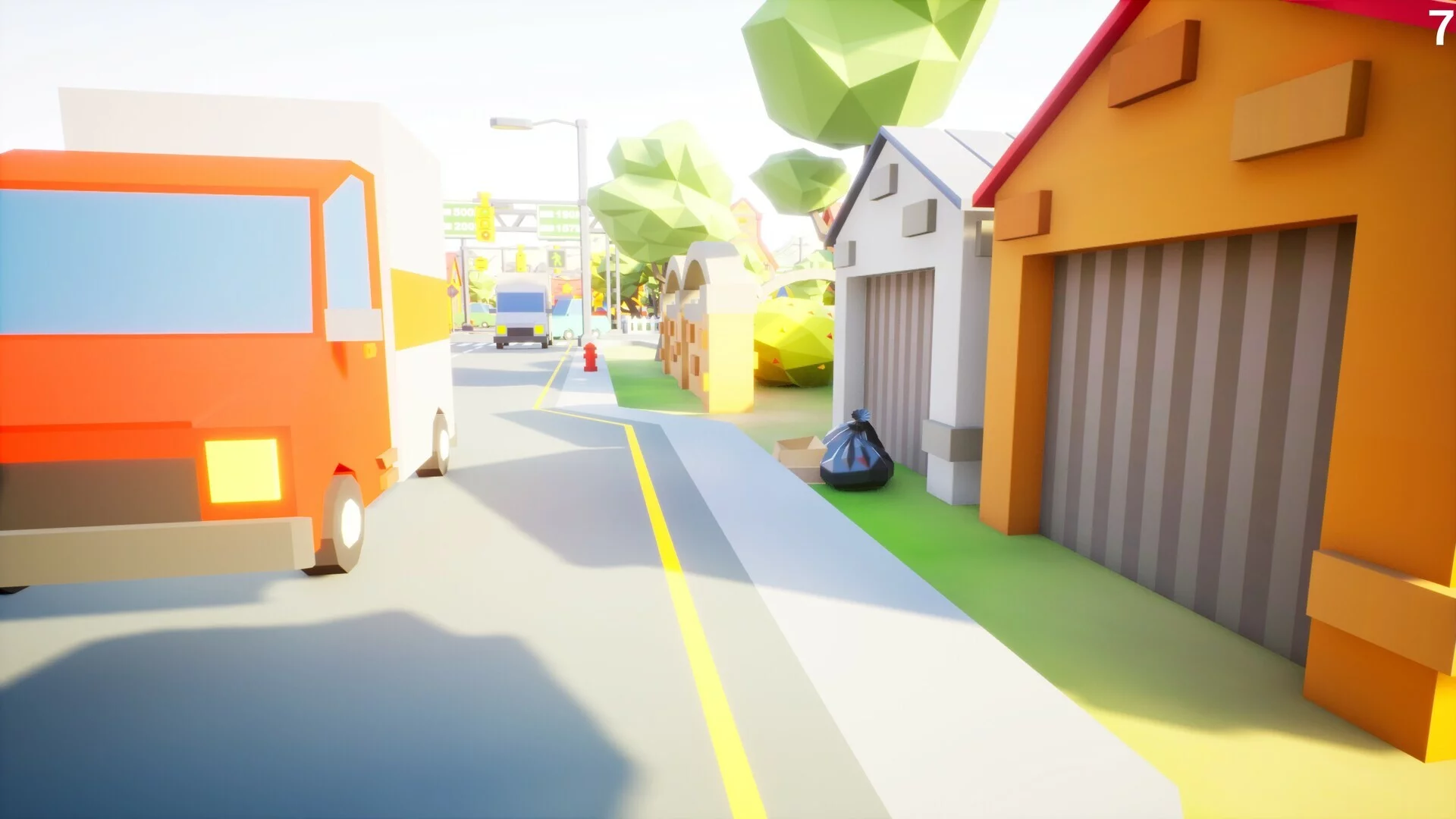 Изображение игры: Street Cleaner Simulator