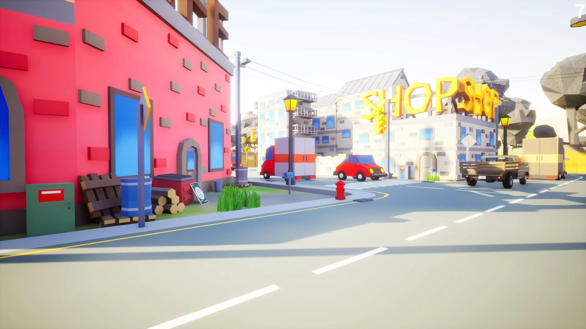Изображение игры: Street Cleaner Simulator