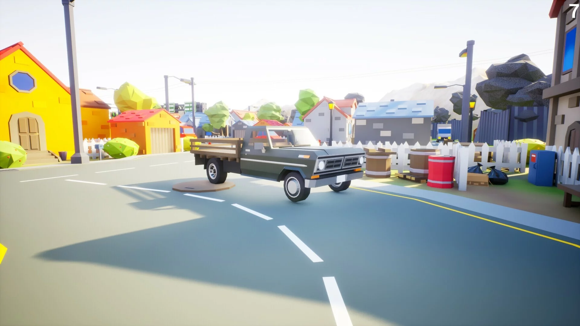 Изображение игры: Street Cleaner Simulator