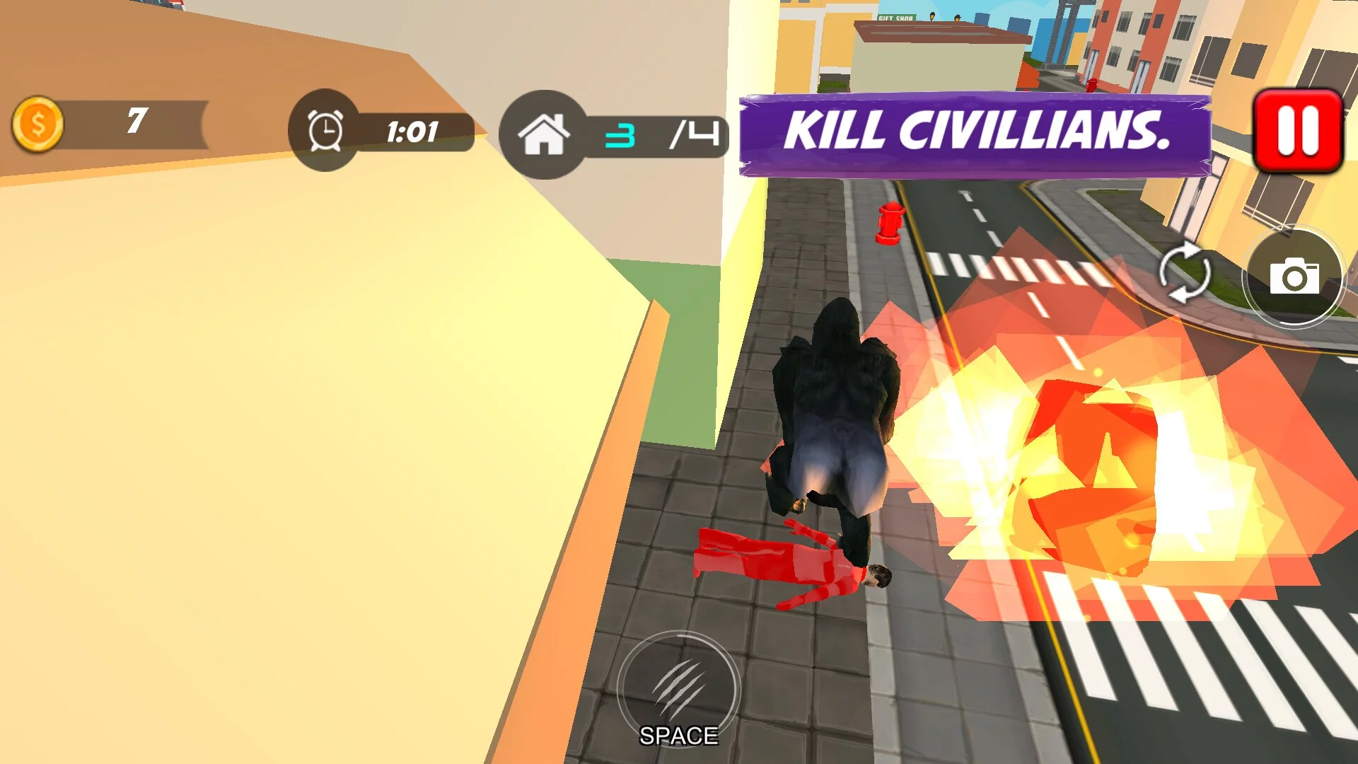Изображение игры: King Kong City Destroyer