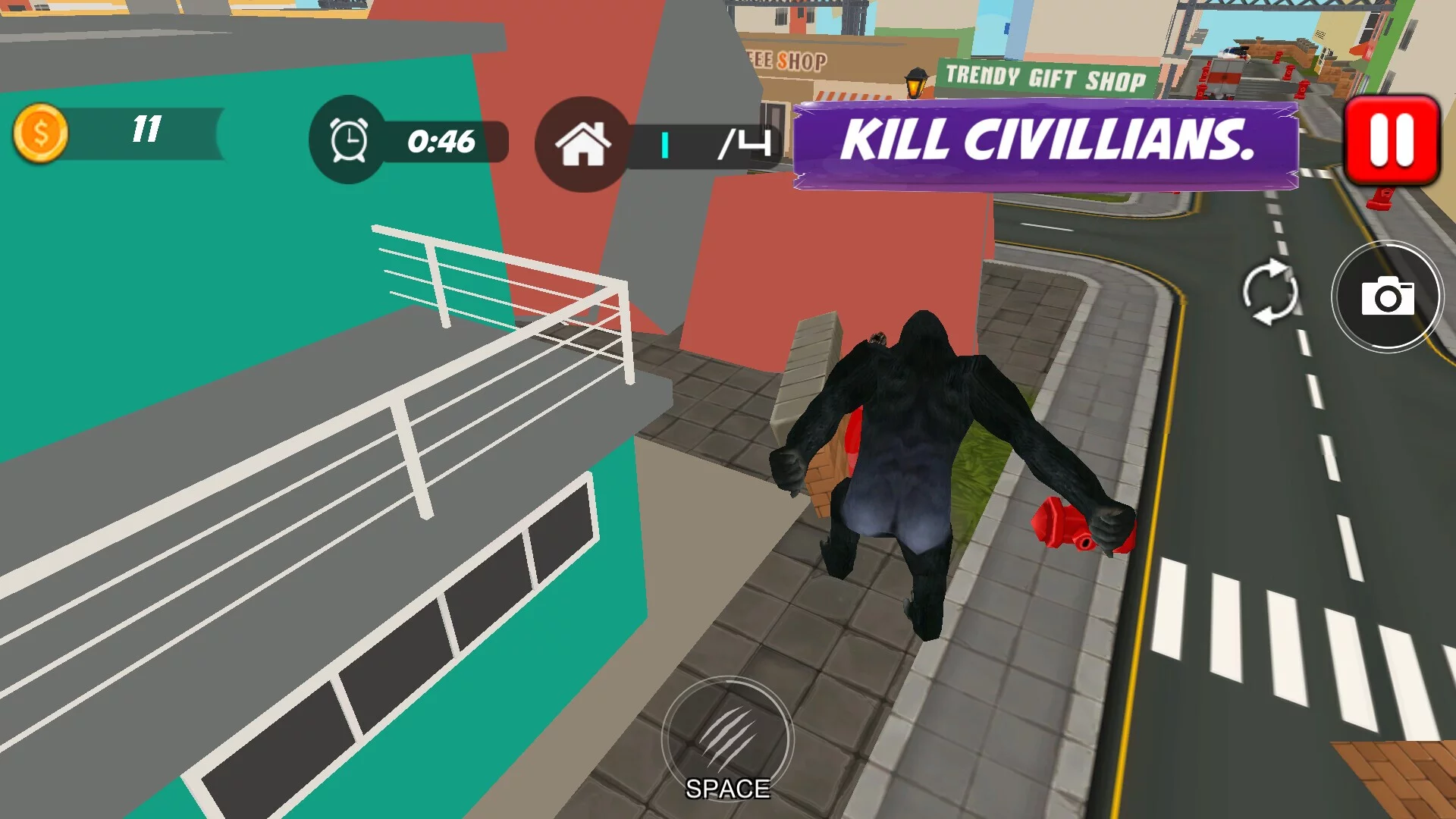 Изображение игры: King Kong City Destroyer