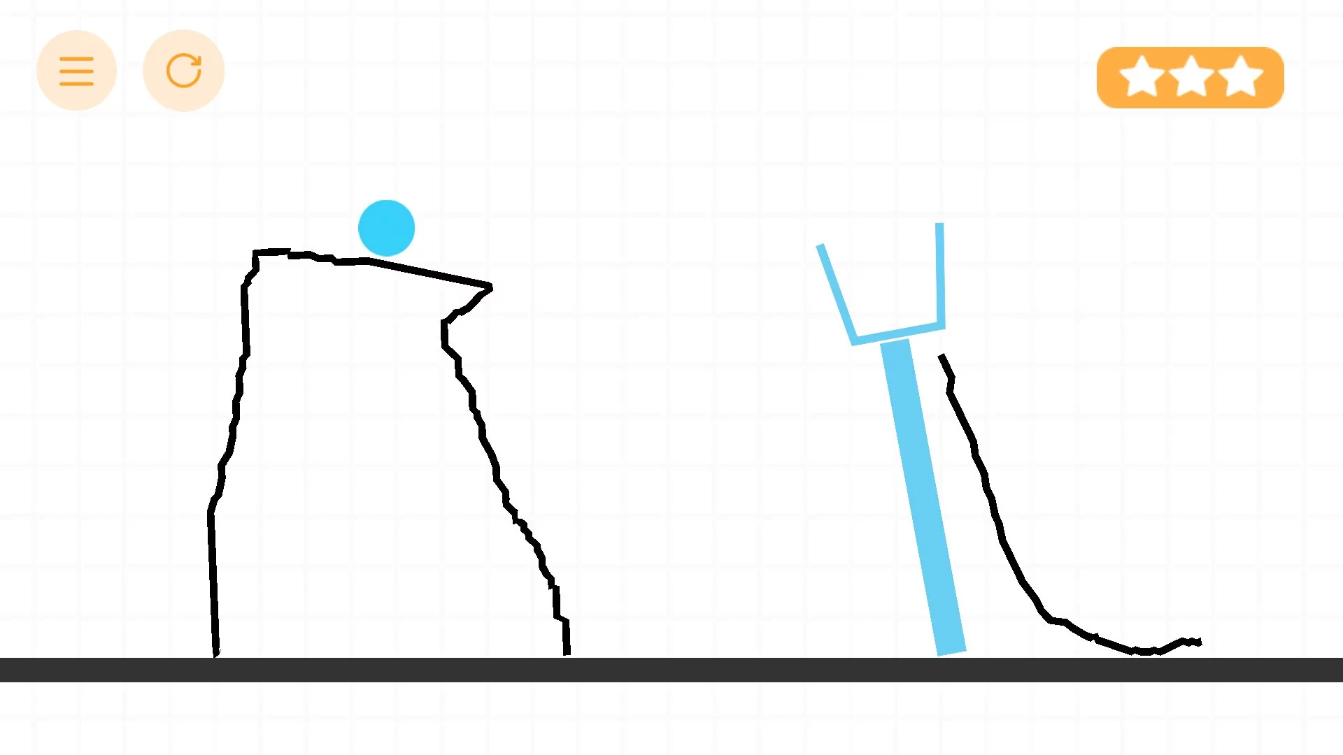 Изображение игры: Draw Physics Line