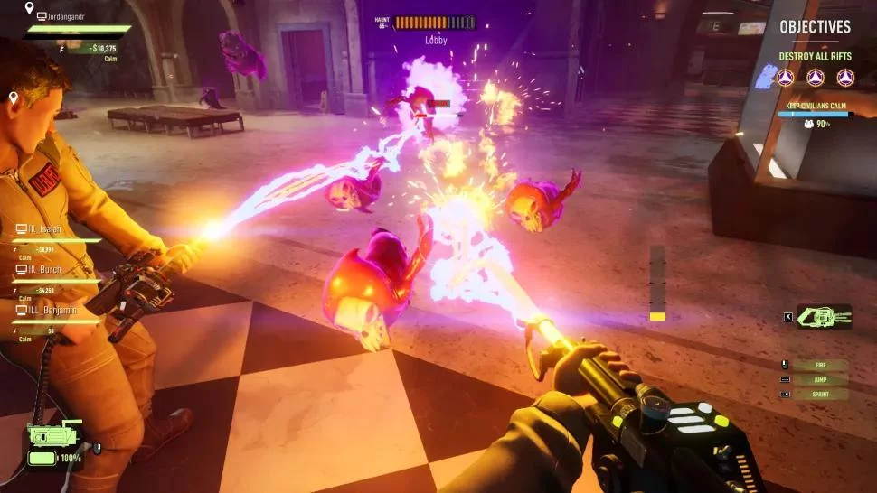 Изображение игры: Ghostbusters: Spirits Unleashed