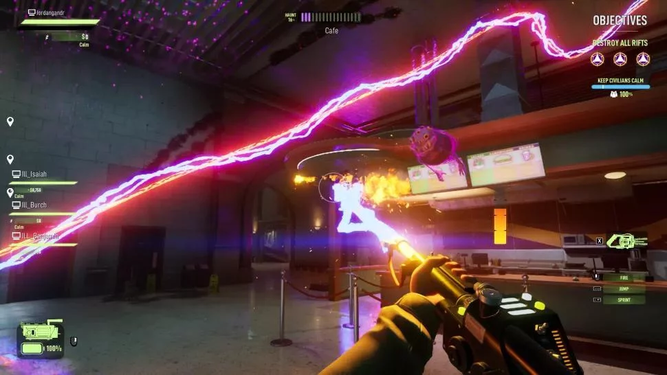 Изображение игры: Ghostbusters: Spirits Unleashed