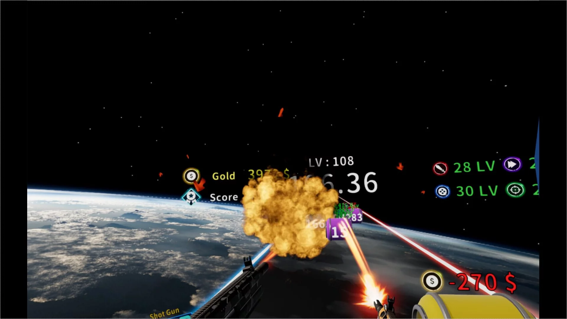Изображение игры: Number Shoot VR