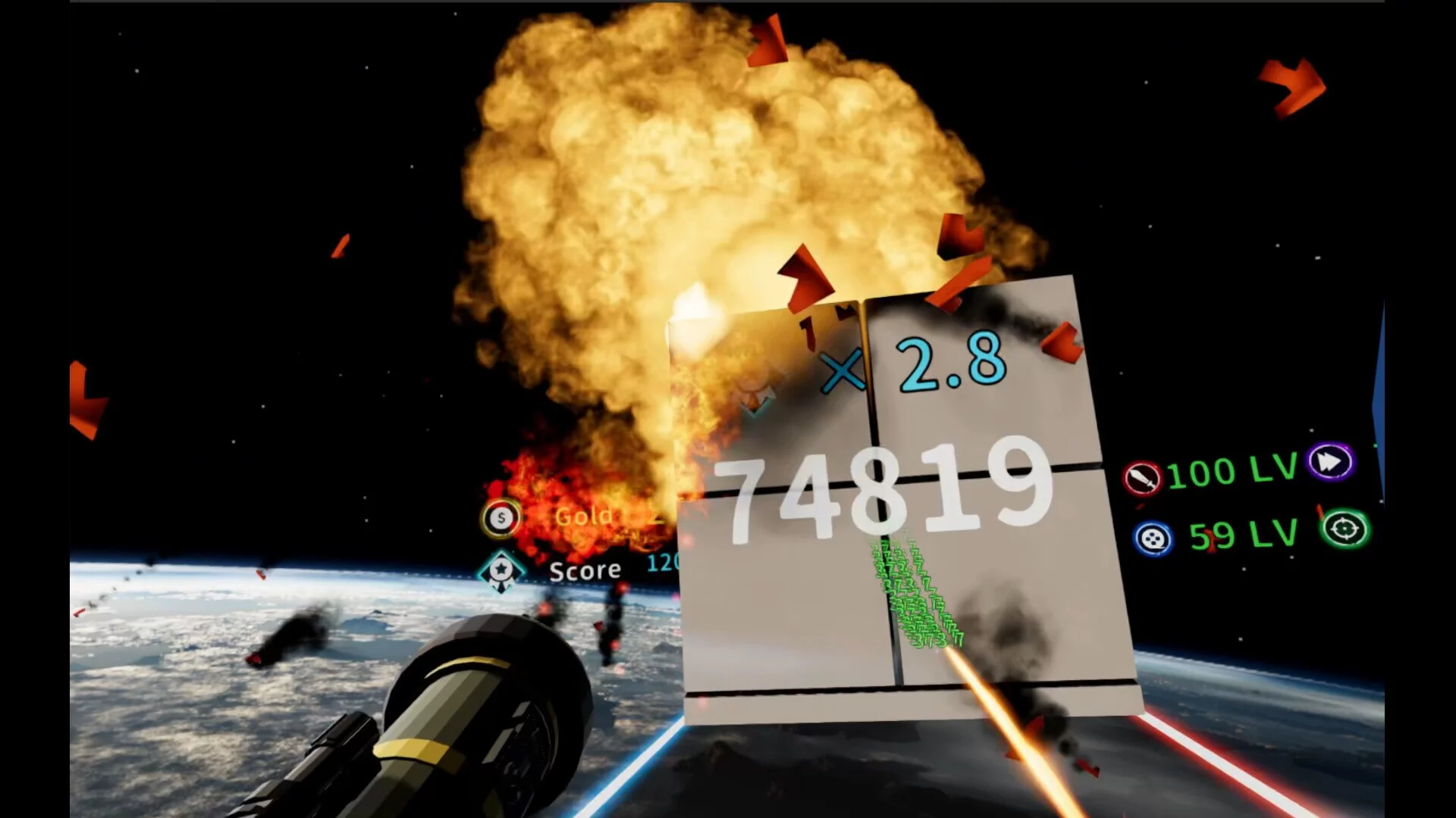 Изображение игры: Number Shoot VR