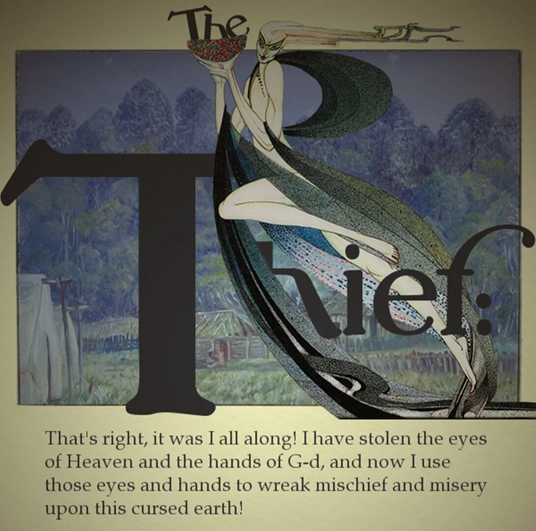 Изображение игры: The Thief, the Witch, the Toad, and the Mushroom.