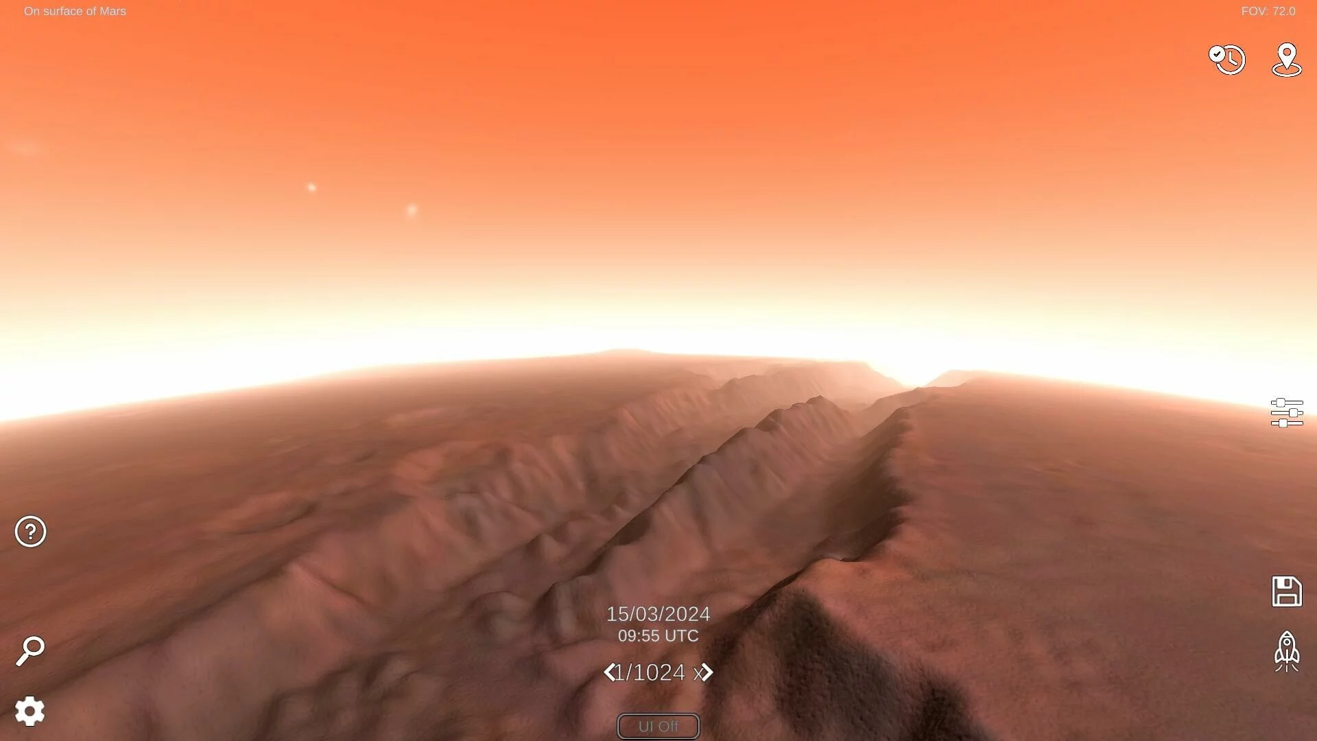 Изображение игры: Solar System Simulator
