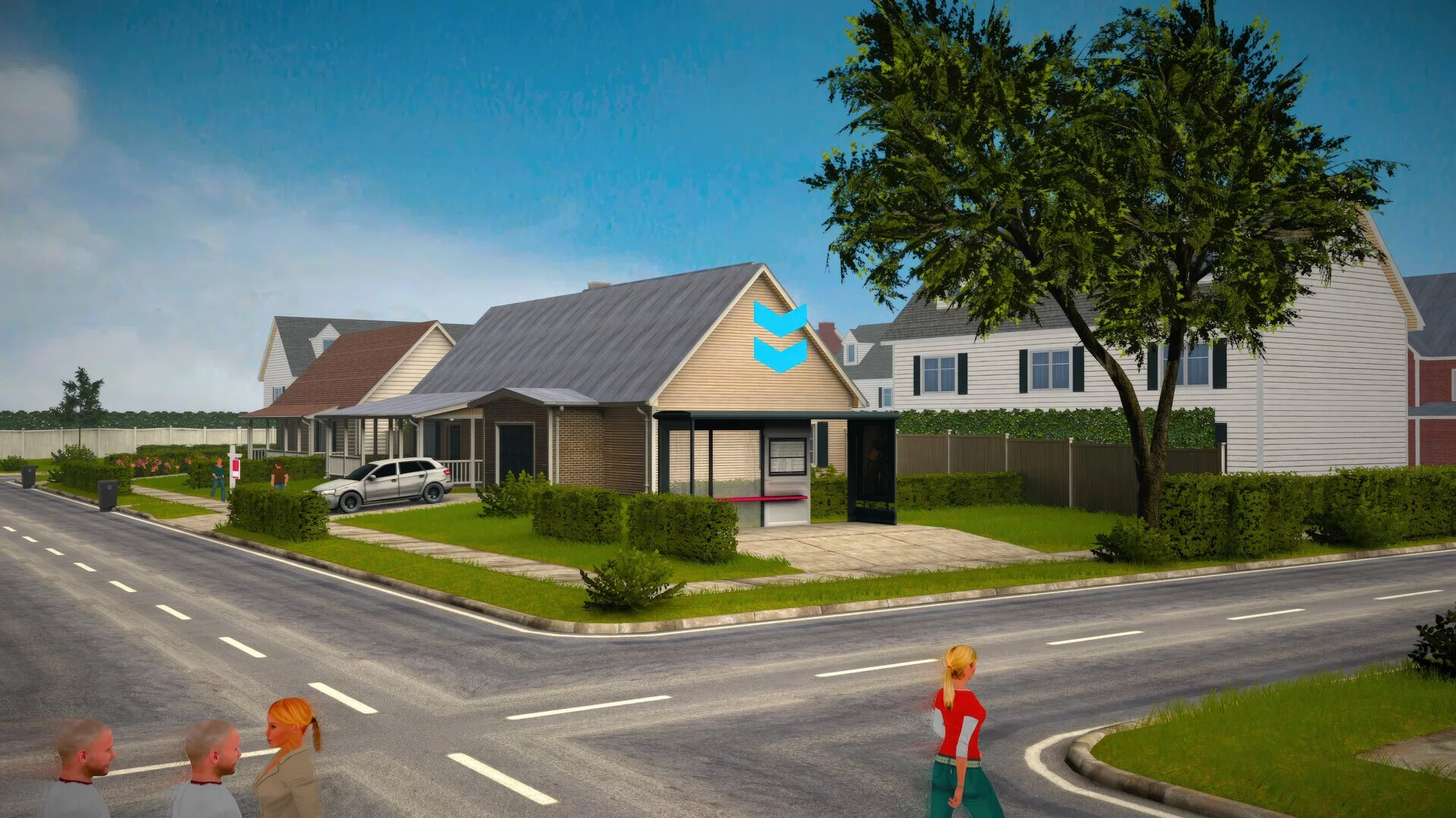 Изображение игры: REAL ESTATE Simulator - FROM BUM TO MILLIONAIRE