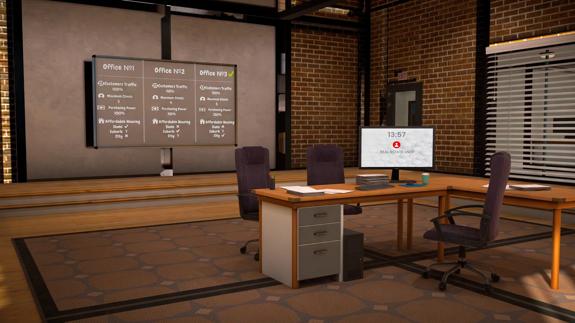 Изображение игры: REAL ESTATE Simulator - FROM BUM TO MILLIONAIRE