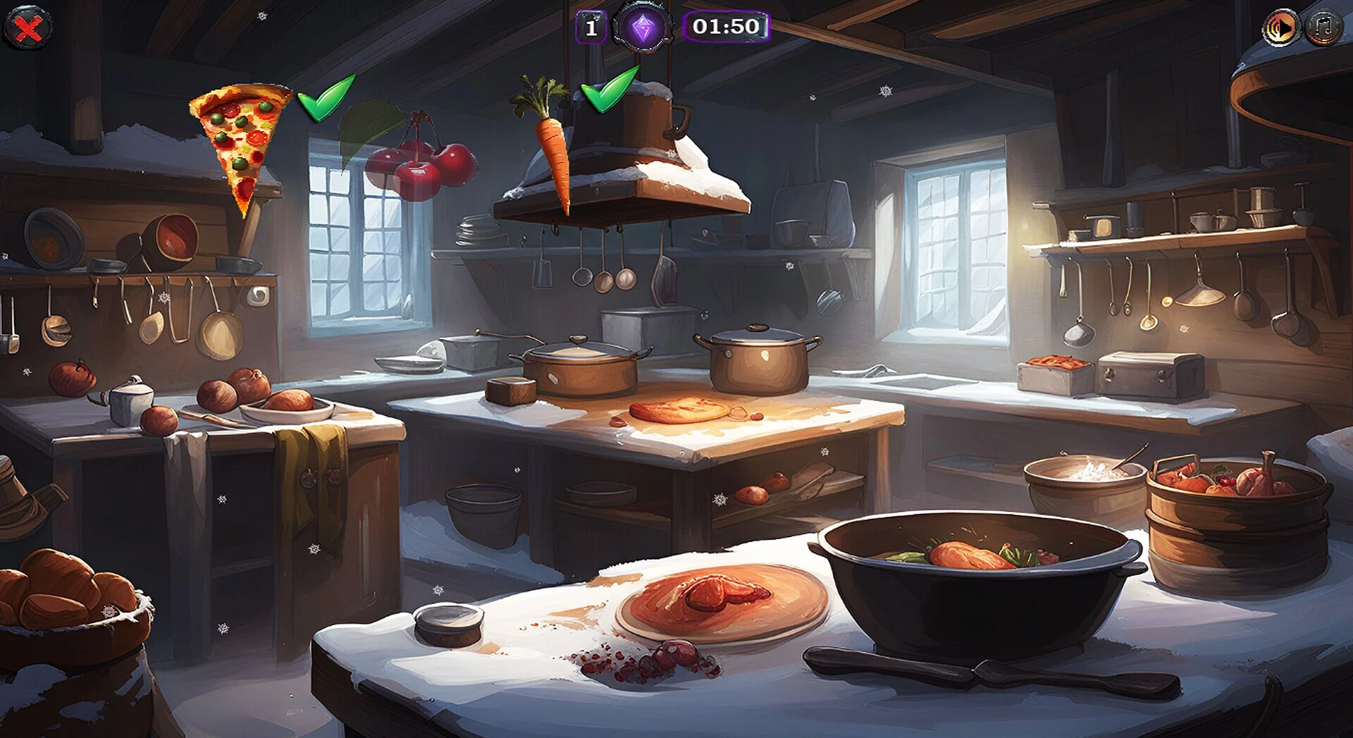 Изображение игры: Sneaky Snacks - Hidden Object Game