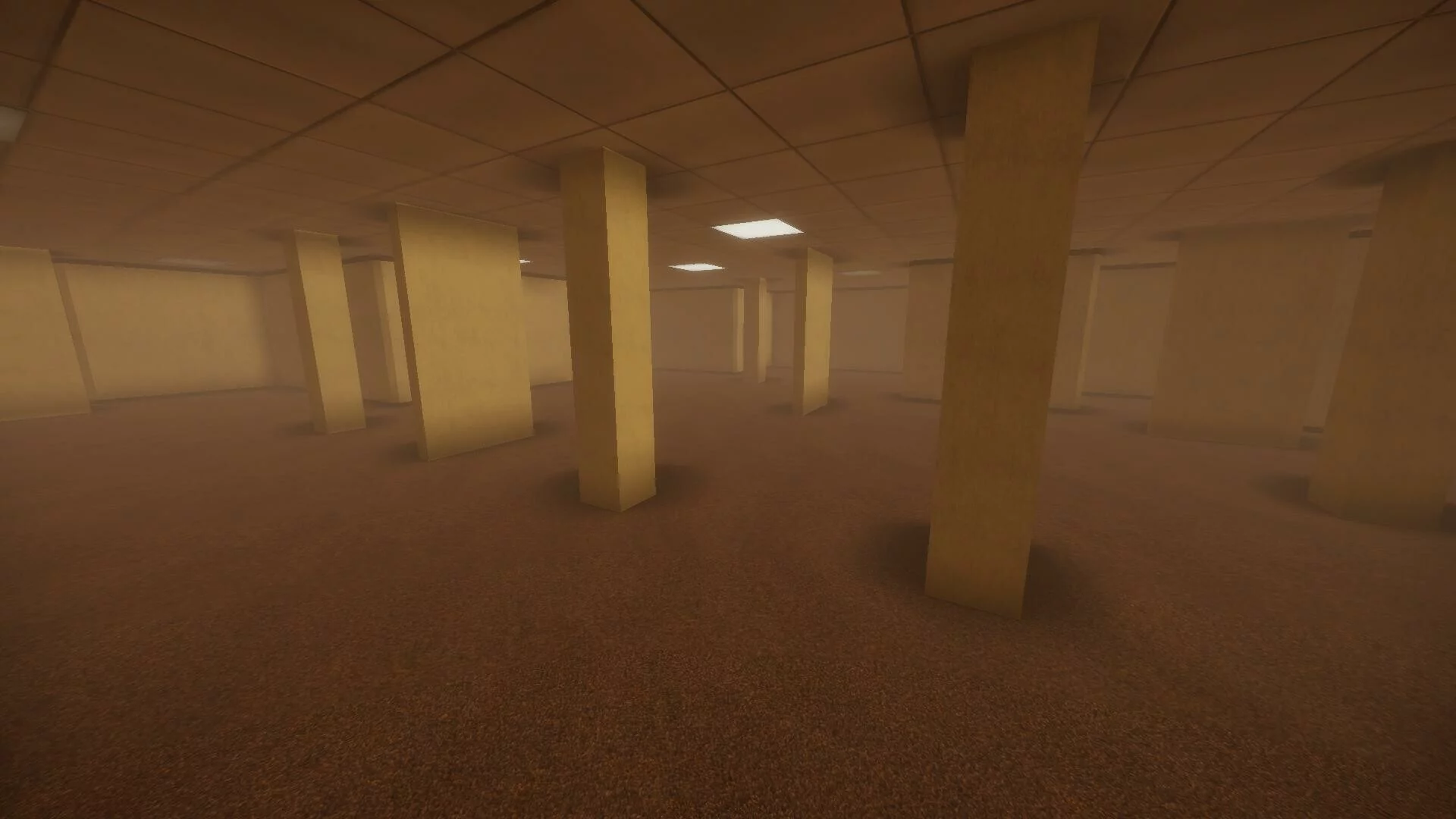 Изображение игры: Backrooms: Steps into the abyss