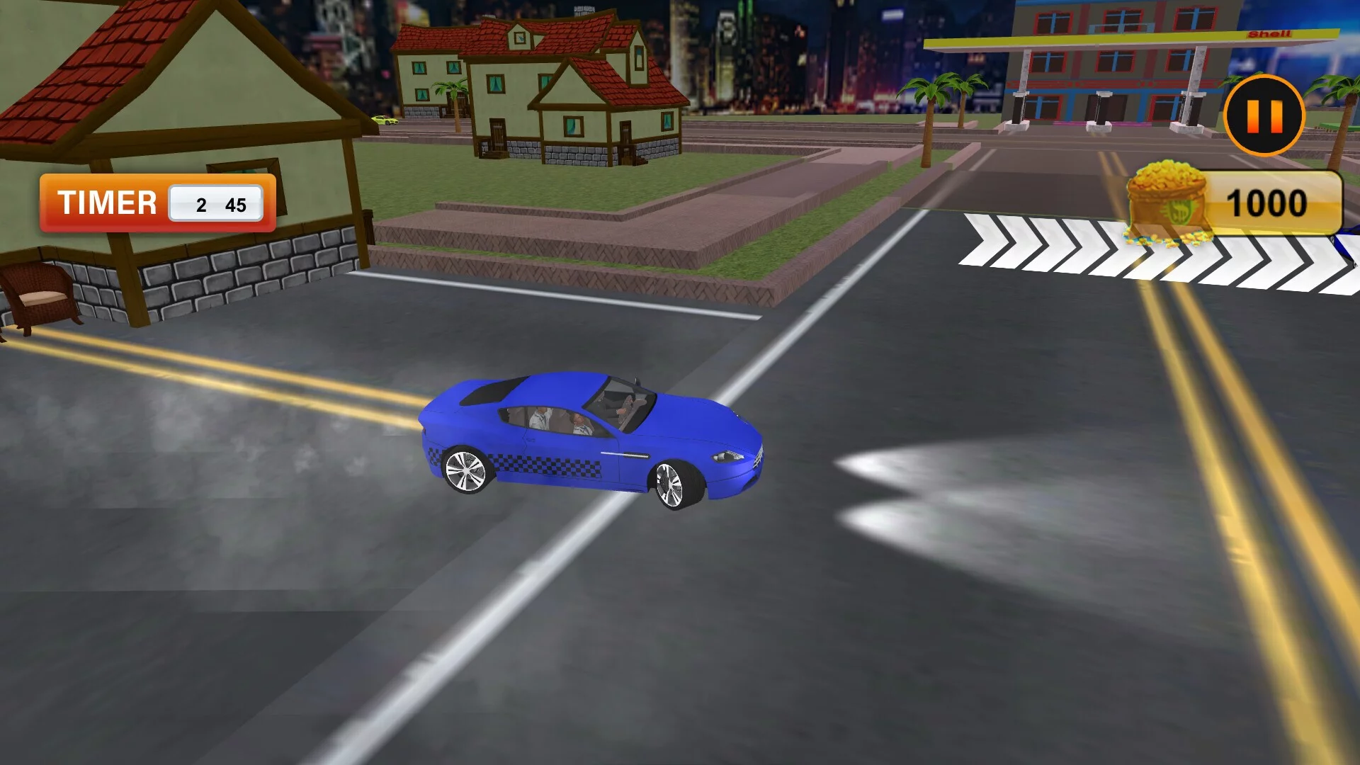 Изображение игры: Lunatic Taxi Driver
