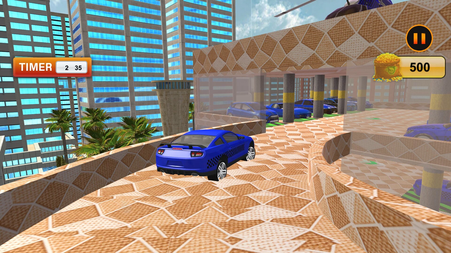 Изображение игры: Lunatic Taxi Driver