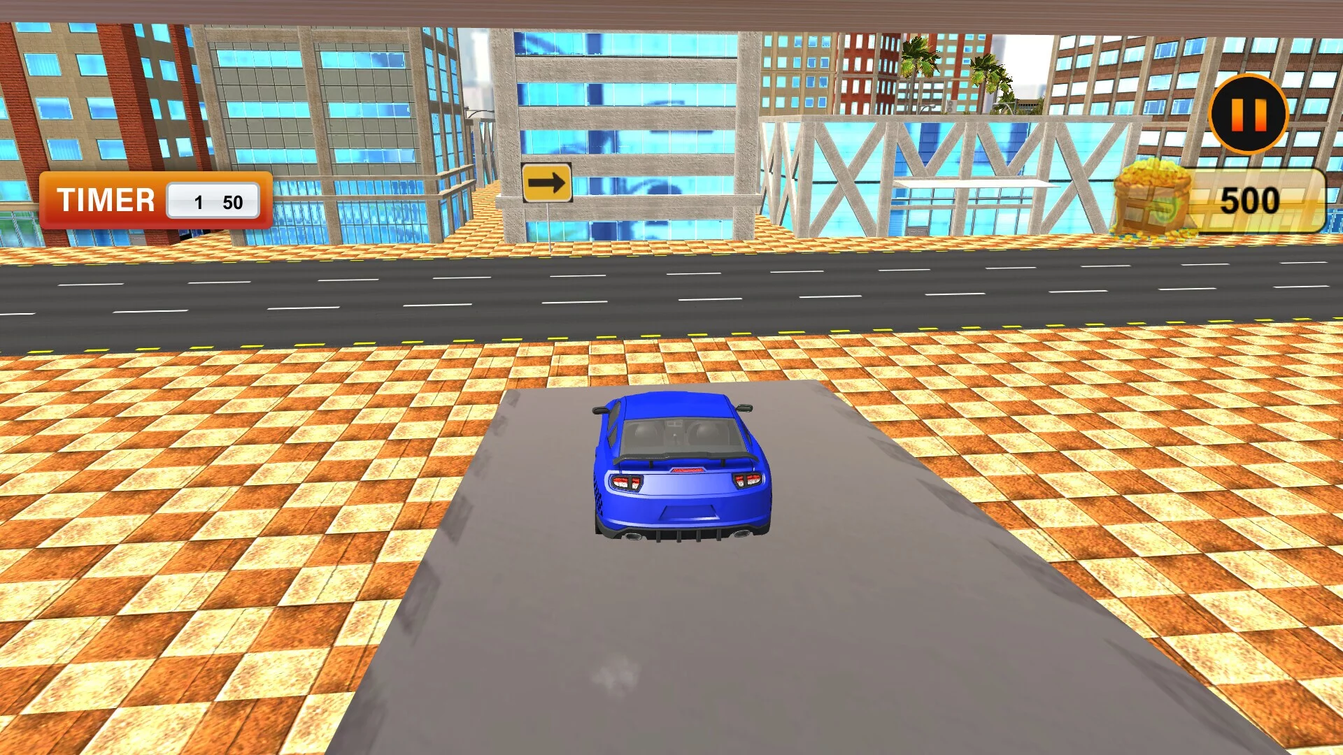 Изображение игры: Lunatic Taxi Driver
