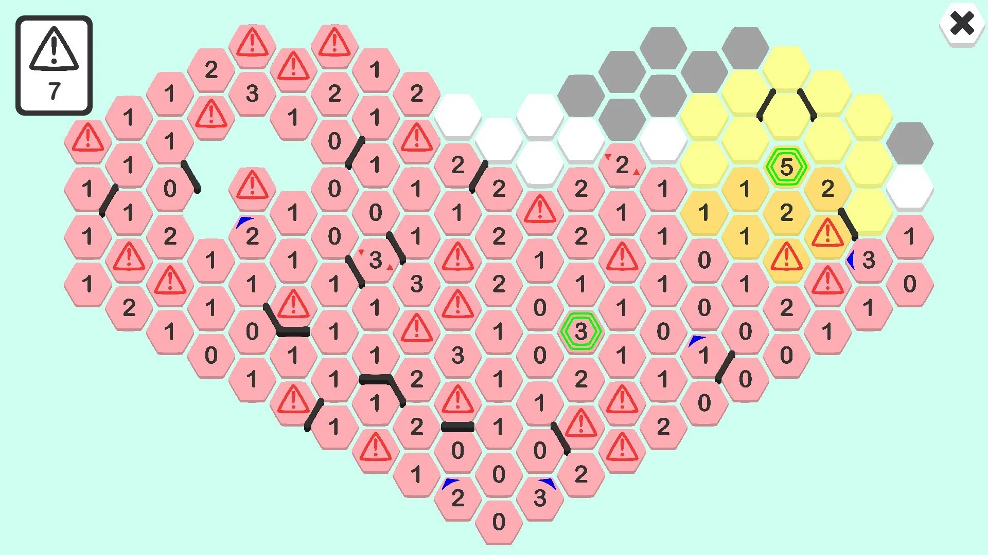 Изображение игры: hexceed