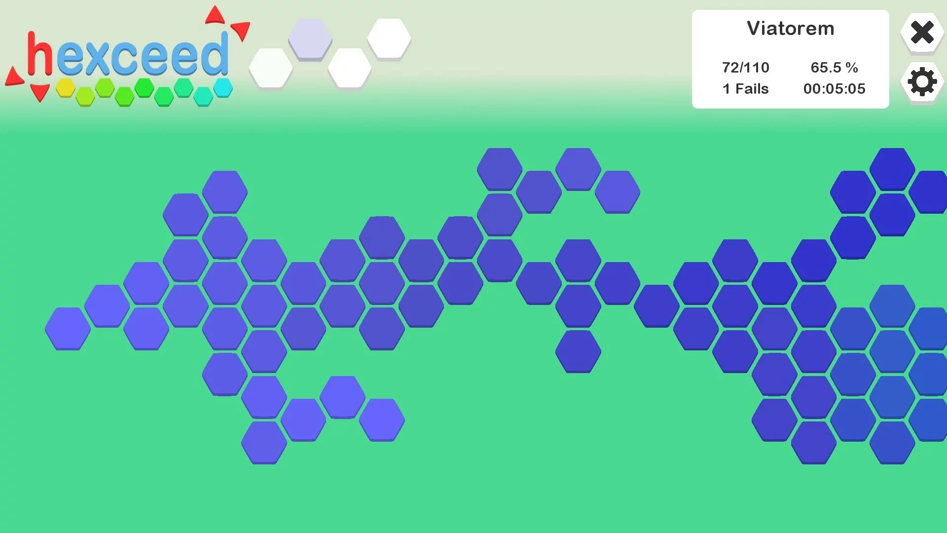 Изображение игры: hexceed