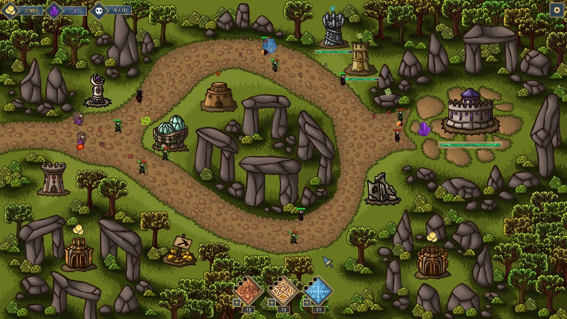 Изображение игры: Broken Lands - Tower Defense