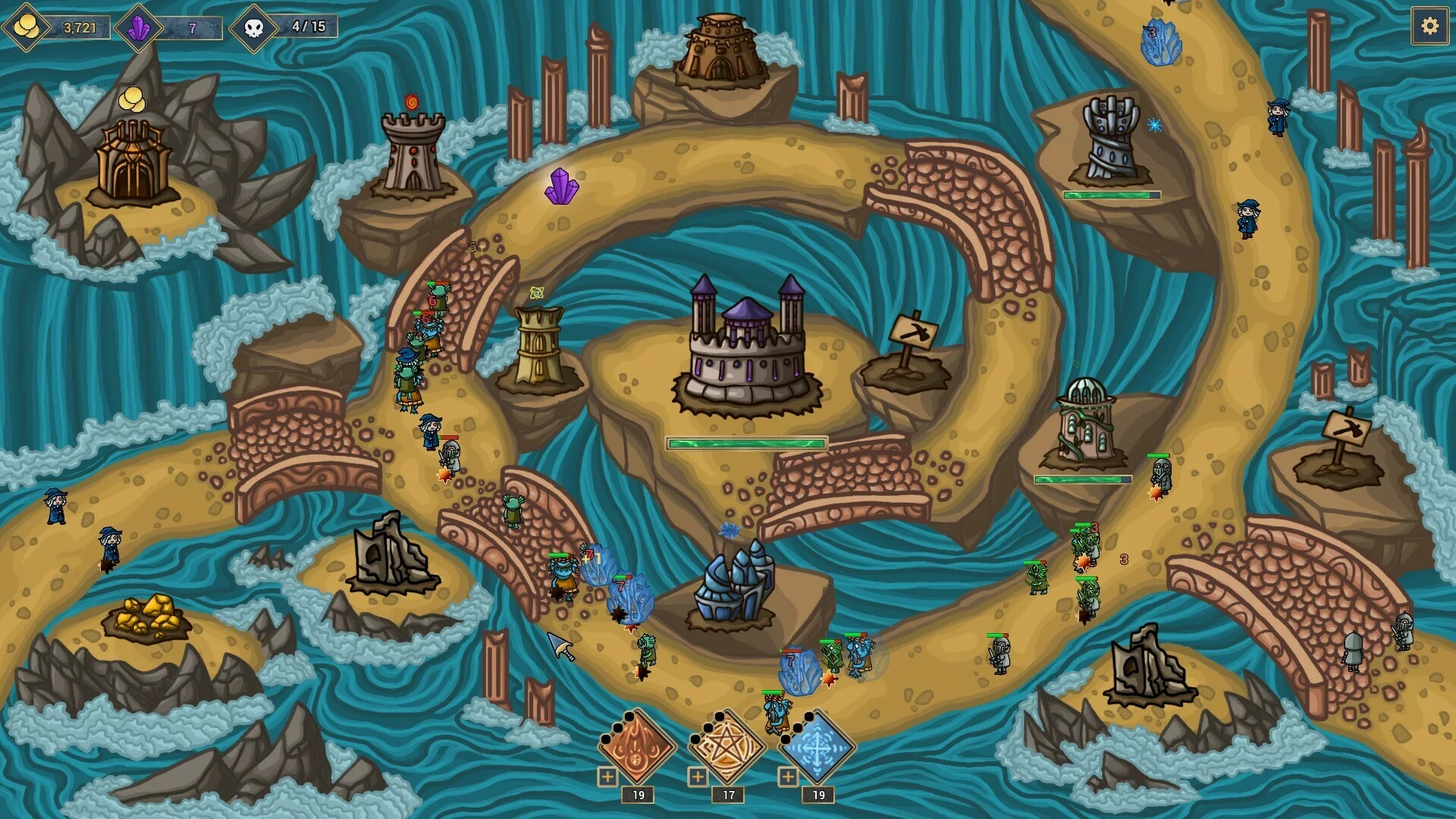 Изображение игры: Broken Lands - Tower Defense