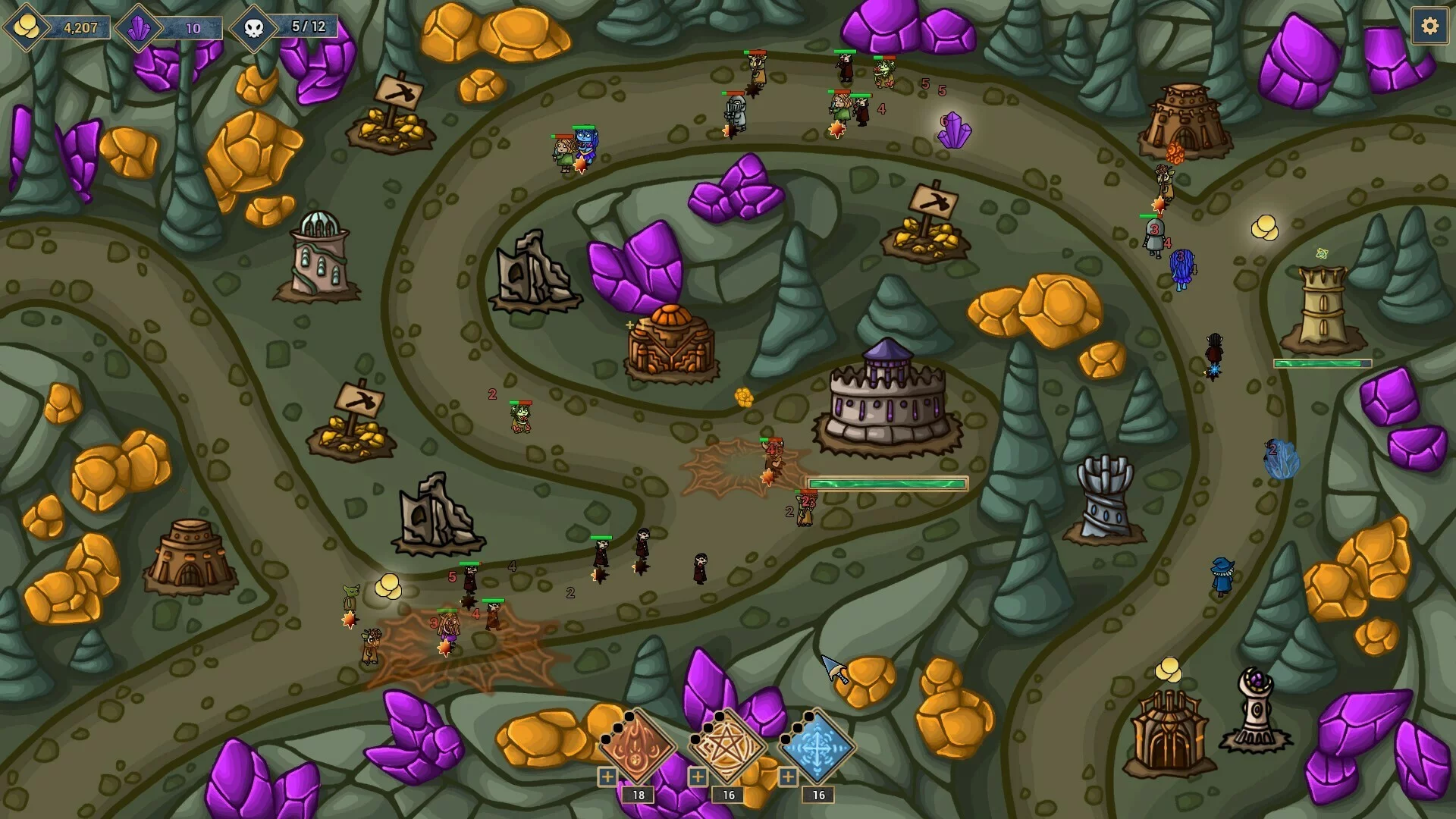 Изображение игры: Broken Lands - Tower Defense