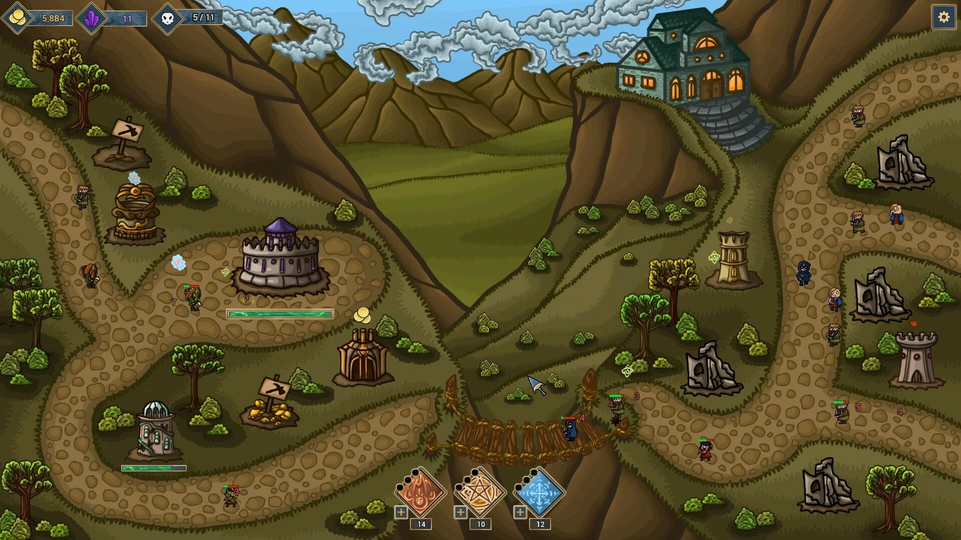 Изображение игры: Broken Lands - Tower Defense