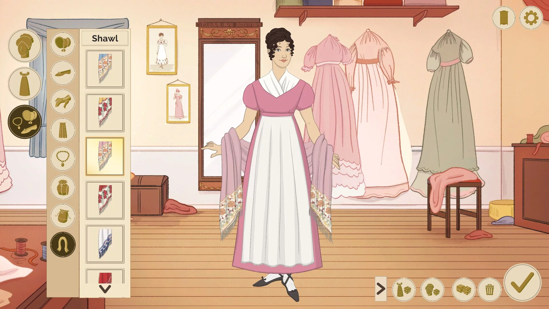 Изображение игры: Historical Fashion Dress Up
