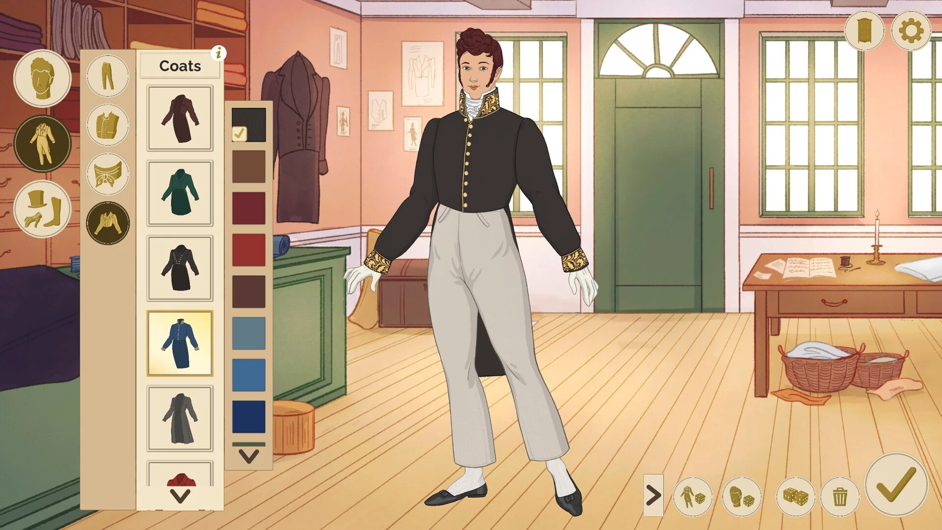 Изображение игры: Historical Fashion Dress Up
