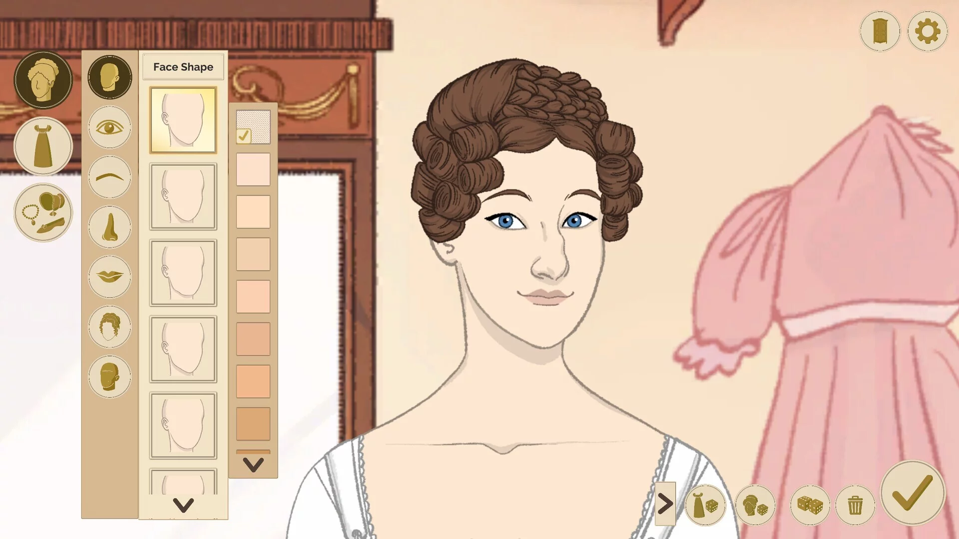 Изображение игры: Historical Fashion Dress Up