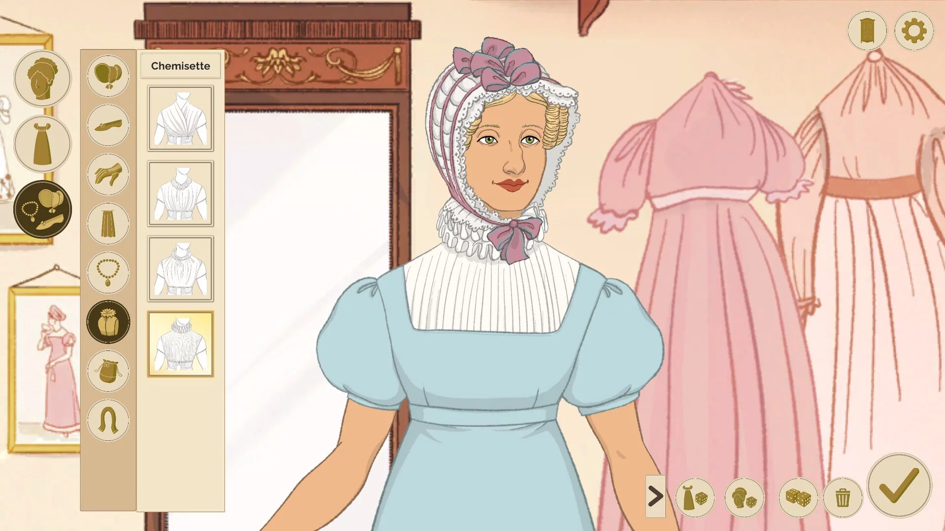 Изображение игры: Historical Fashion Dress Up