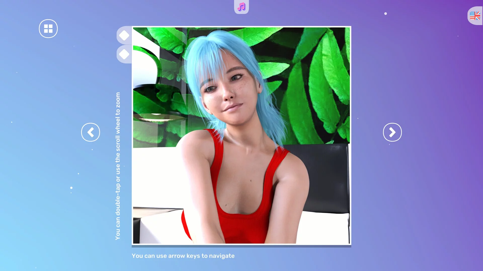 Изображение игры: My Cute Roommate Irene